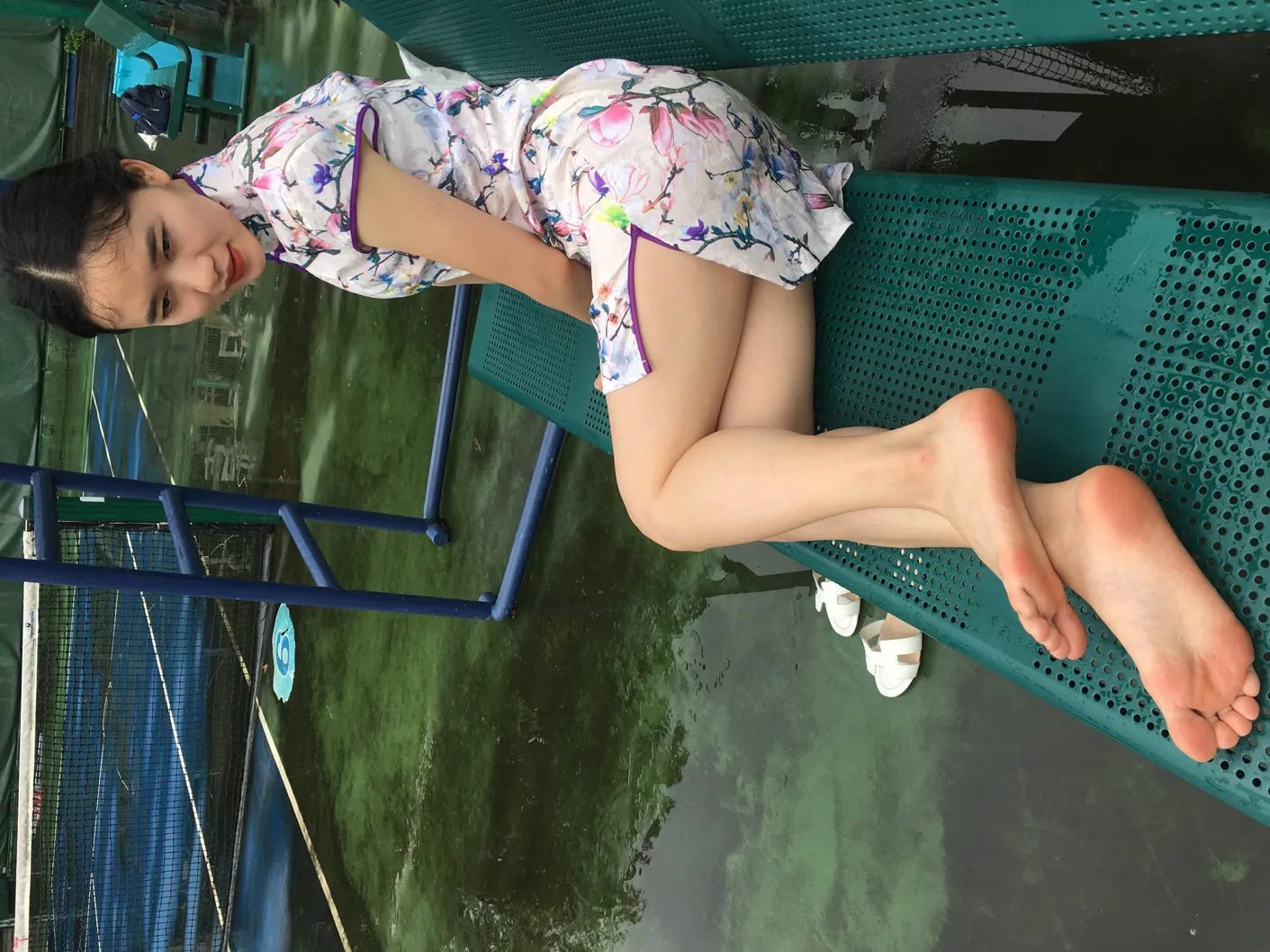 [爱美足] NO.021 男科医生小石的超嫩美足长腿网球场写真 街拍#[80P]-2