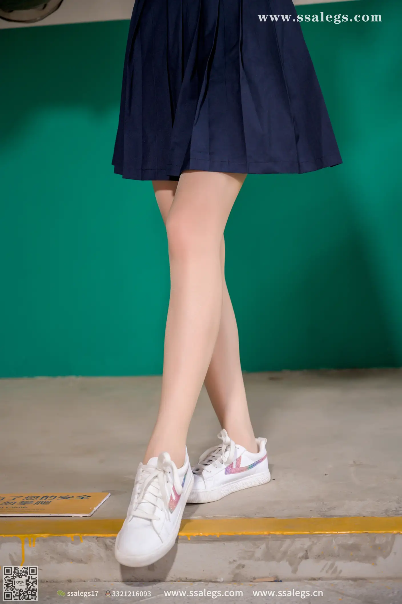 [爱美足] NO.421 漫漫白色jk制服肉丝写真(上) 丝社#[124P]-8