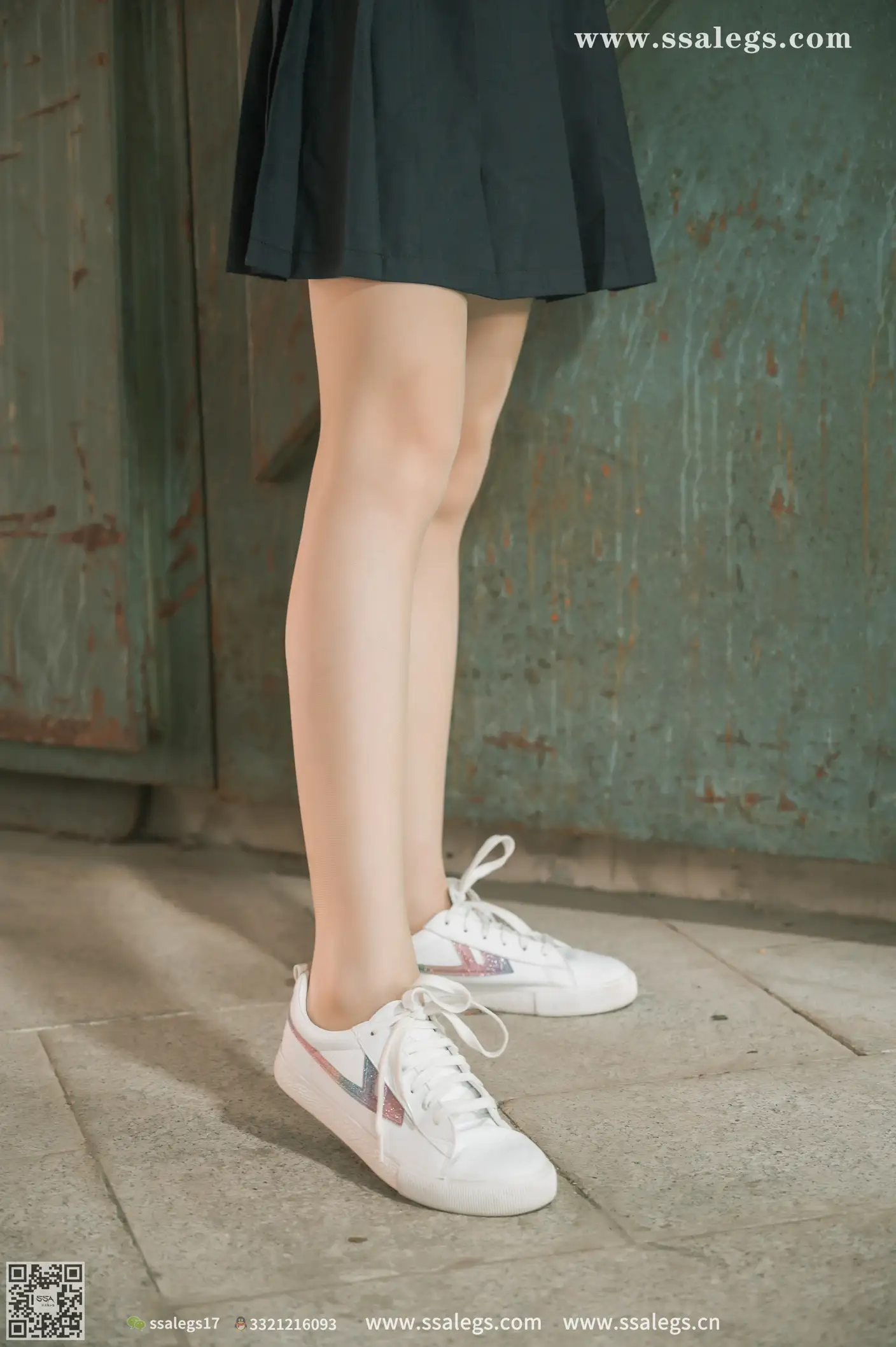 [爱美足] NO.421 漫漫白色jk制服肉丝写真(上) 丝社#[124P]-8