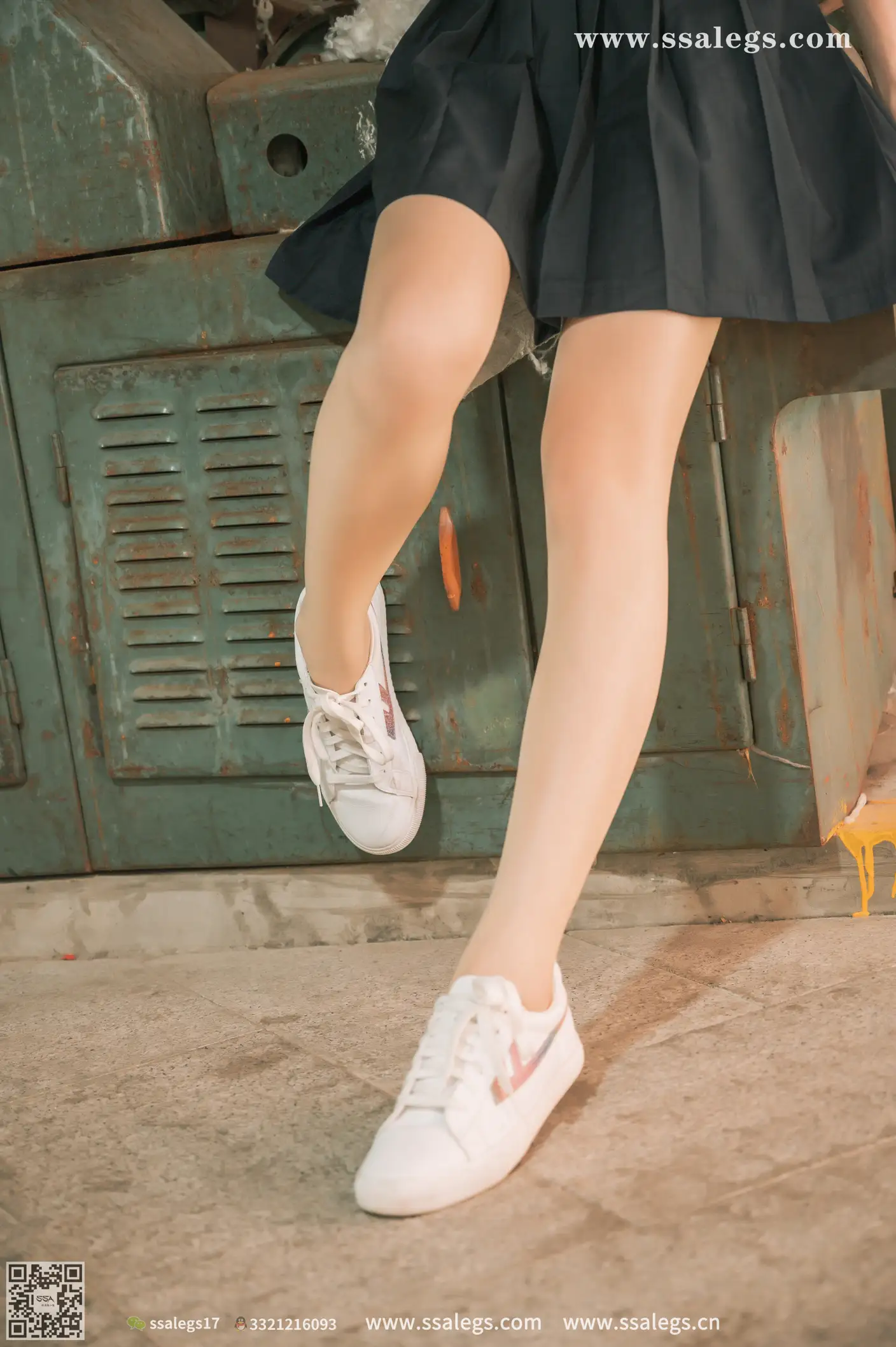 [爱美足] NO.421 漫漫白色jk制服肉丝写真(上) 丝社#[124P]-4