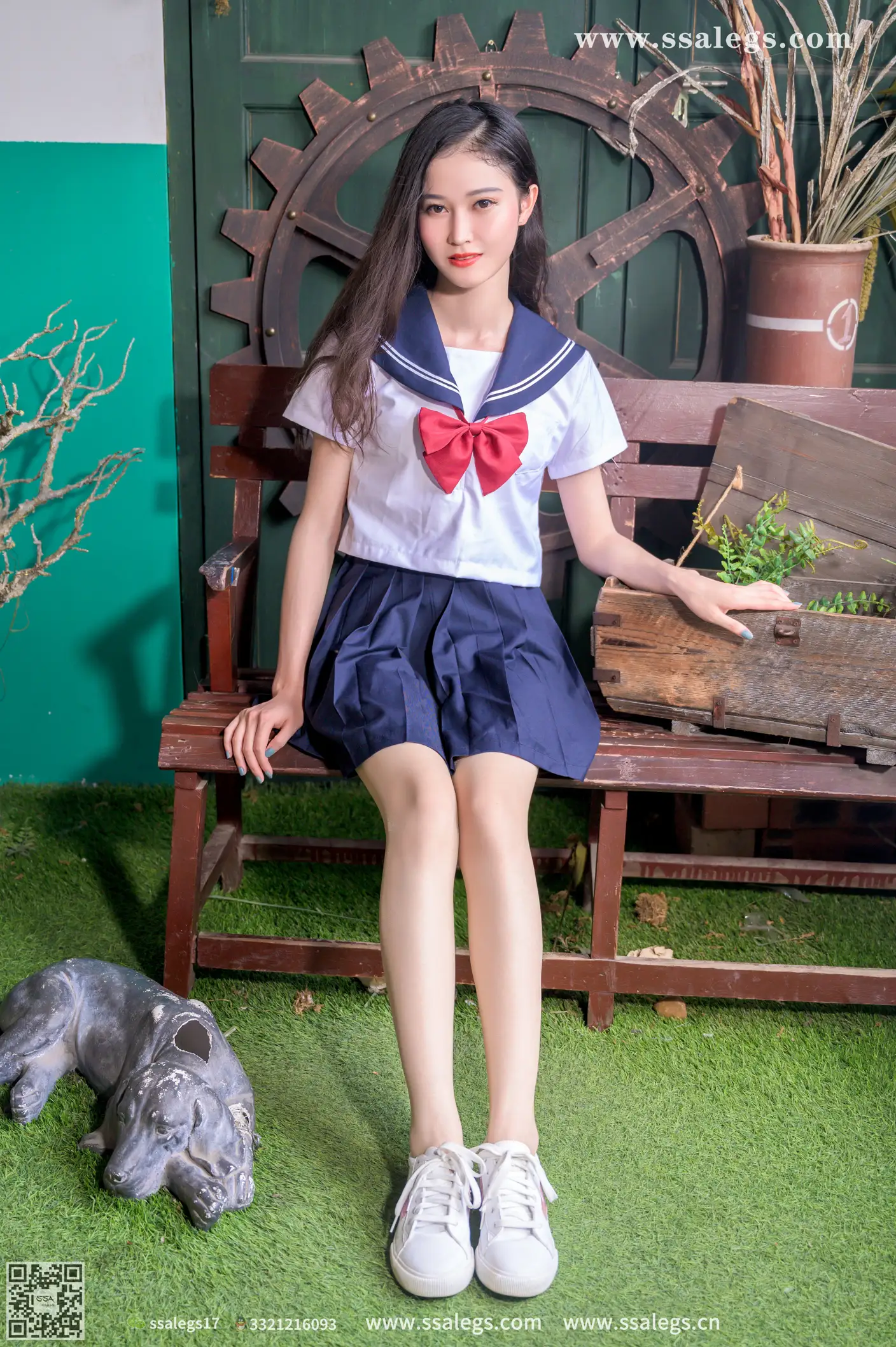 [爱美足] NO.421 漫漫白色jk制服肉丝写真(上) 丝社#[124P]-7