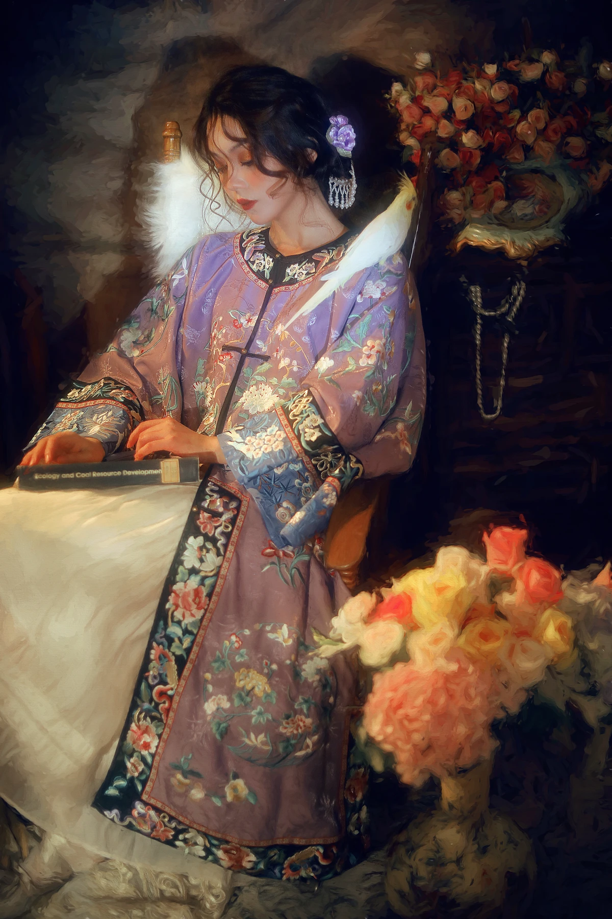 [艺图语] 2023.01.02 Vol.2821 – 油画与清汉女 三函女_#[25P]-10