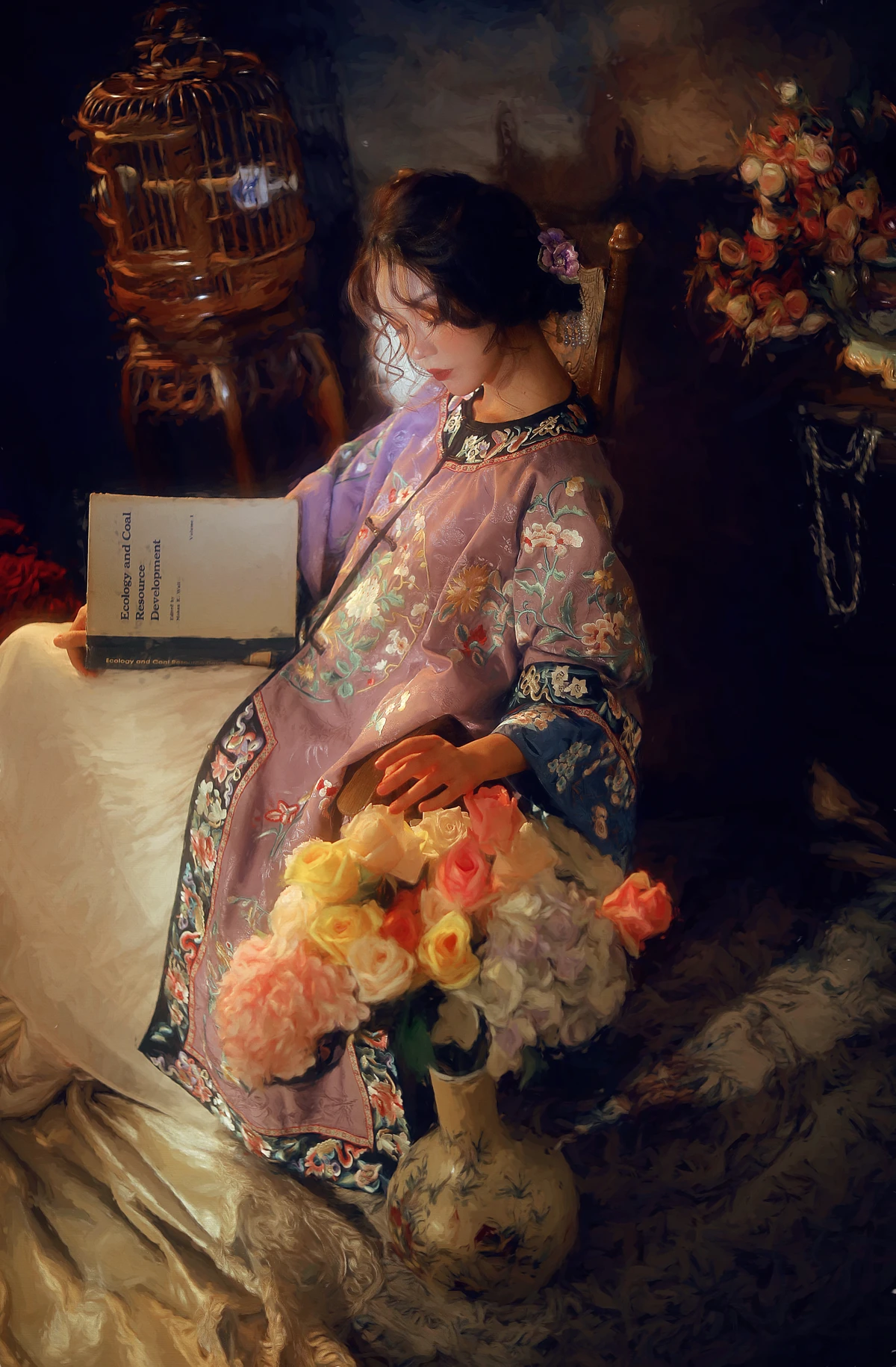 [艺图语] 2023.01.02 Vol.2821 – 油画与清汉女 三函女_#[25P]-1