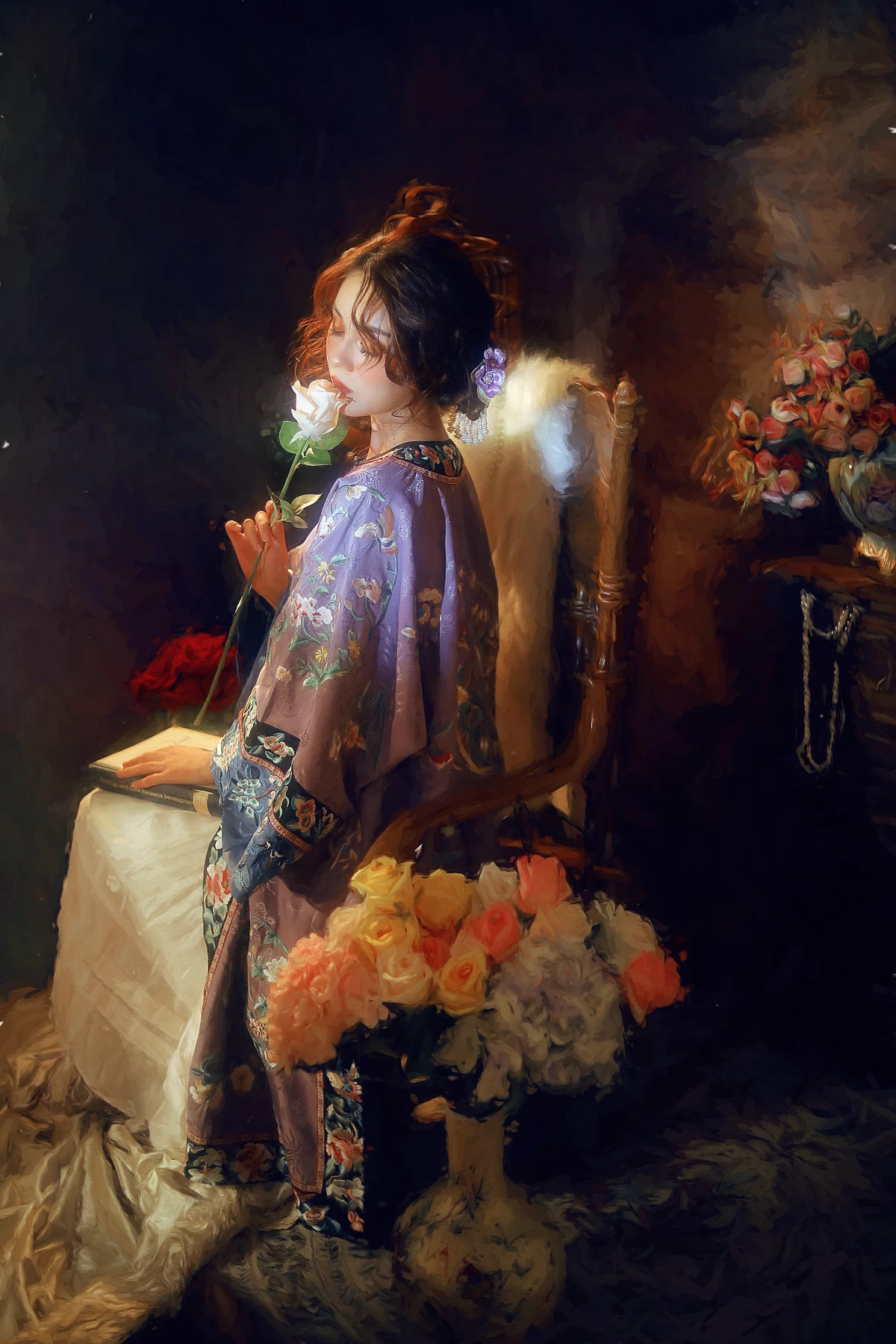[艺图语] 2023.01.02 Vol.2821 – 油画与清汉女 三函女_#[25P]-4