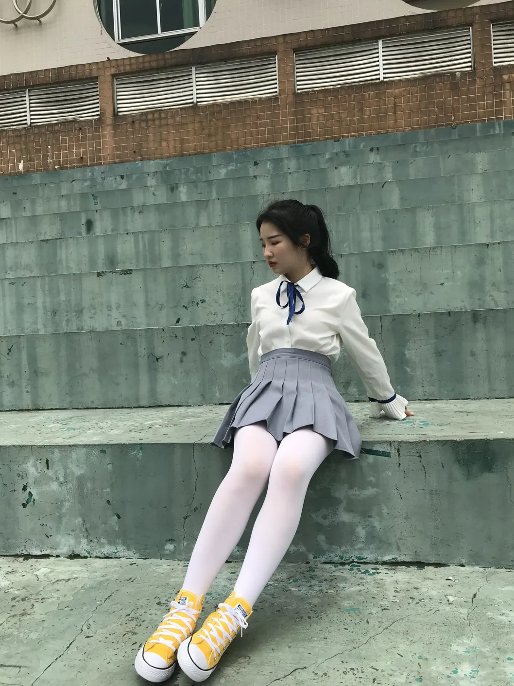 [爱美足] NO.007 操场散拍合集 街拍#[91P]-9
