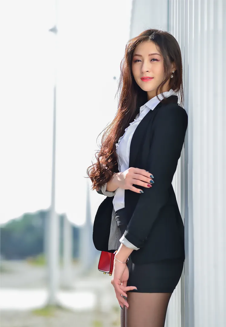 [爱美足] NO.146 Lola 雪岑 OL黑丝高跟美腿 街拍#[105P]-5