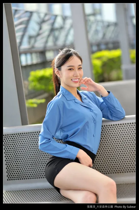 [爱美足] NO.091 张雅淳 大安森林 高跟美腿外拍 街拍#[54P]-6