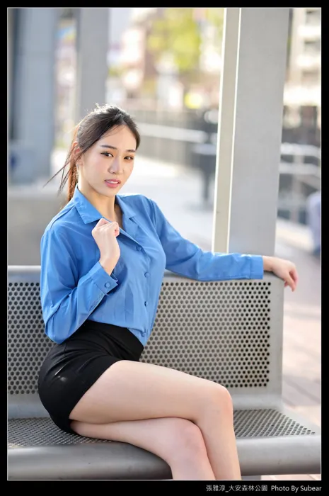 [爱美足] NO.091 张雅淳 大安森林 高跟美腿外拍 街拍#[54P]-7