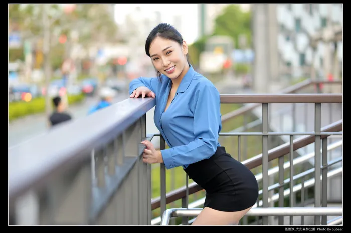 [爱美足] NO.091 张雅淳 大安森林 高跟美腿外拍 街拍#[54P]-2