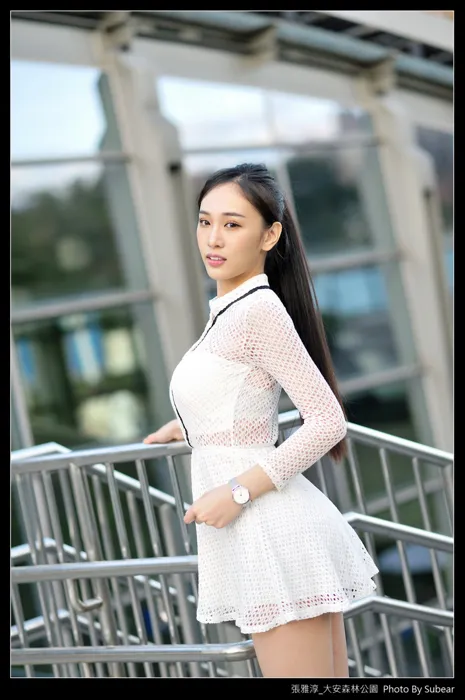 [爱美足] NO.091 张雅淳 大安森林 高跟美腿外拍 街拍#[54P]-6