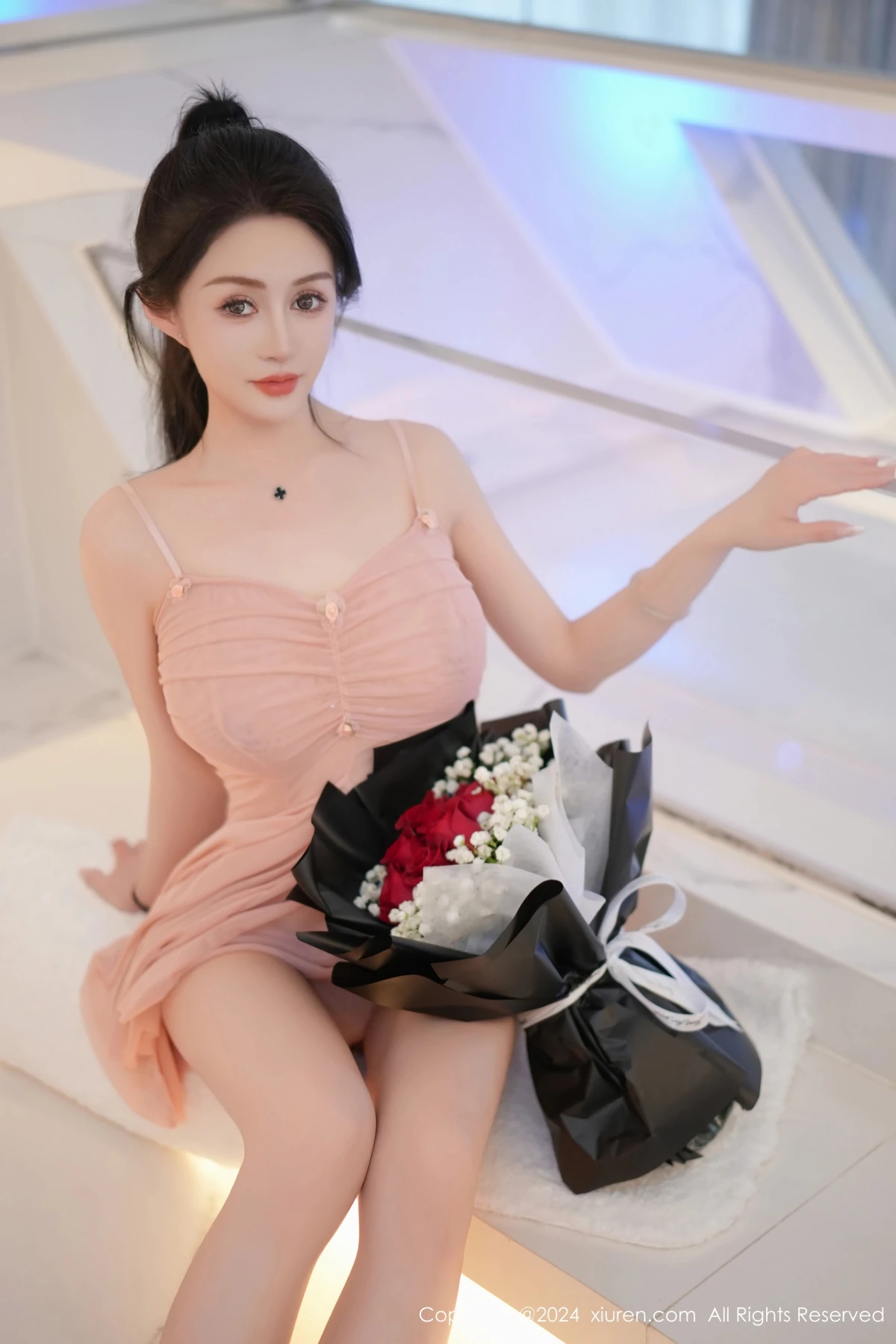 [秀人网] 2024.04.15 No.8395 林幼一#[121P]-5