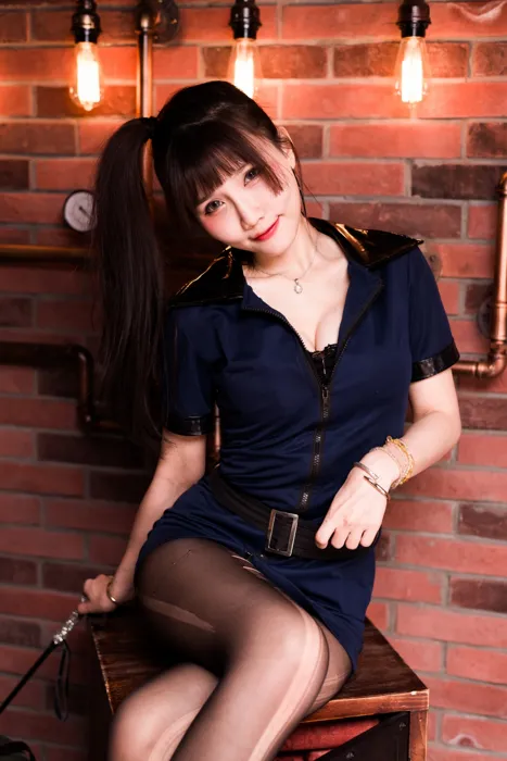 [爱美足] NO.116 乔乔儿 黑丝制服 街拍#[52P]-3