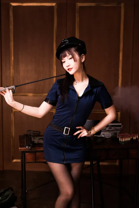 [爱美足] NO.116 乔乔儿 黑丝制服 街拍#[52P]-7