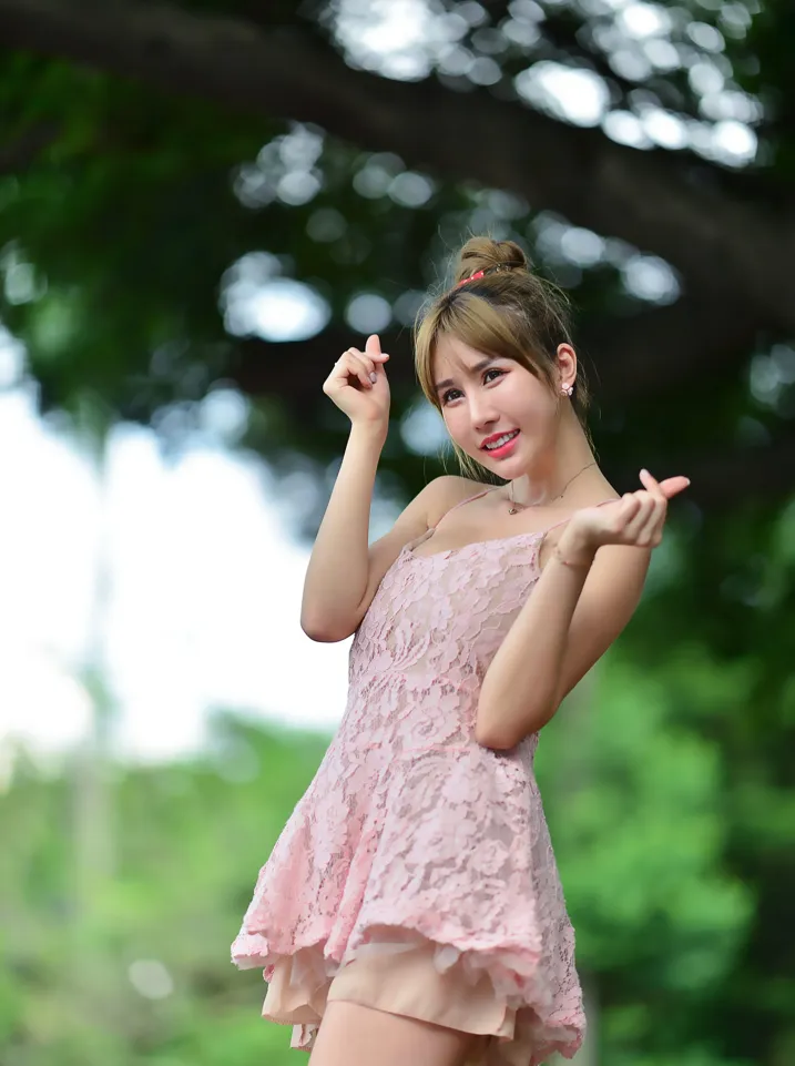 [爱美足] NO.201 陈薇羽 吊带连衣裙凉高美腿 街拍#[105P]-2