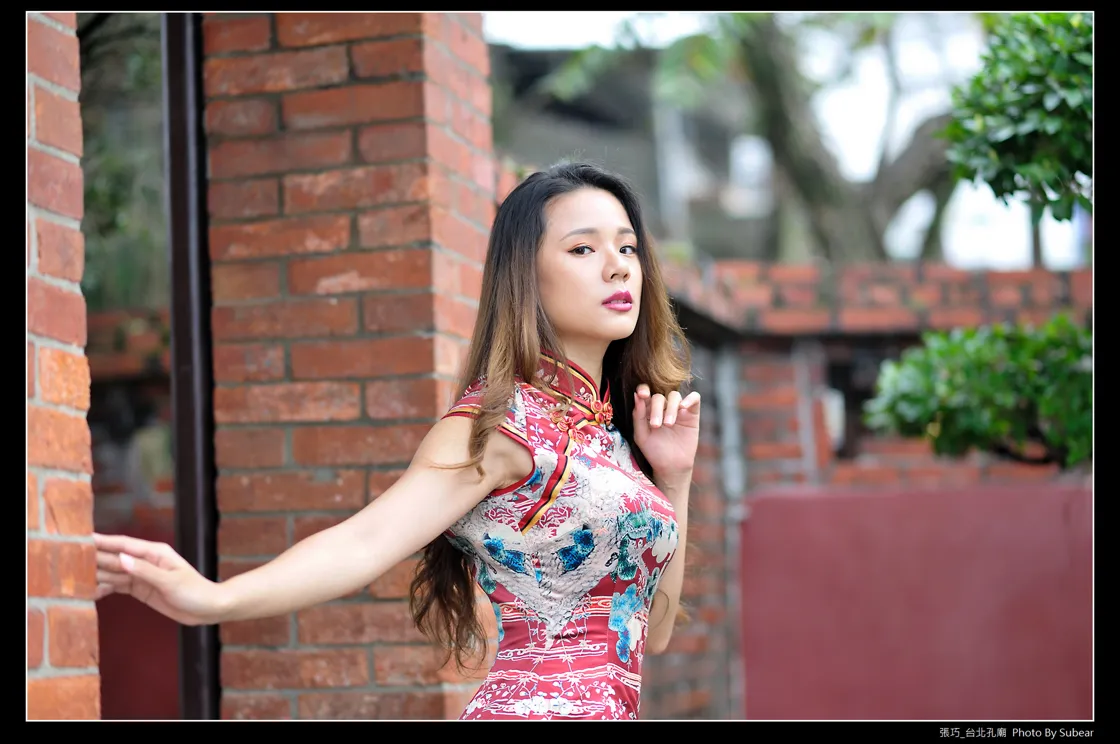 [爱美足] NO.098 张巧 旗袍黑丝高跟美腿 街拍#[54P]-5