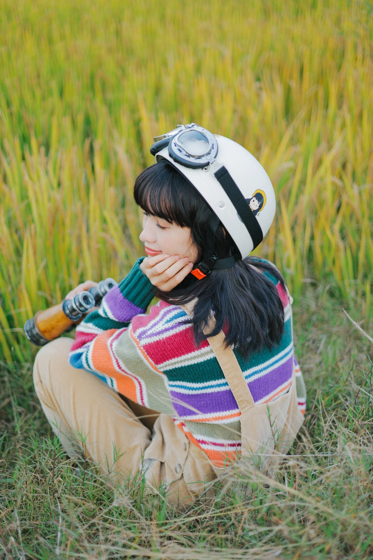 [艺图语] 2023.01.31 Vol.2935 山野间稻田里 夏施哈哈酱#[31P]-8