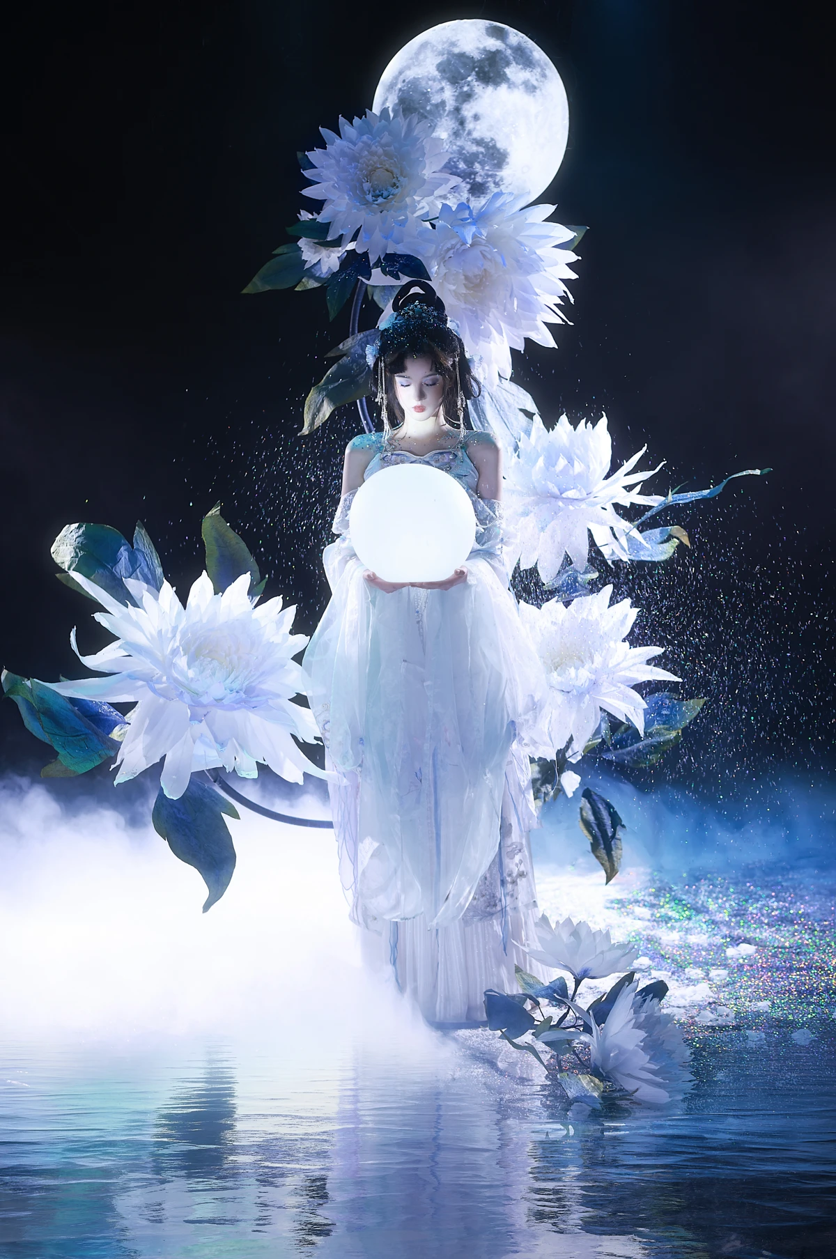 [艺图语] 2023.01.31 Vol.2938 月影 天晴后的樱花花#[22P]-10