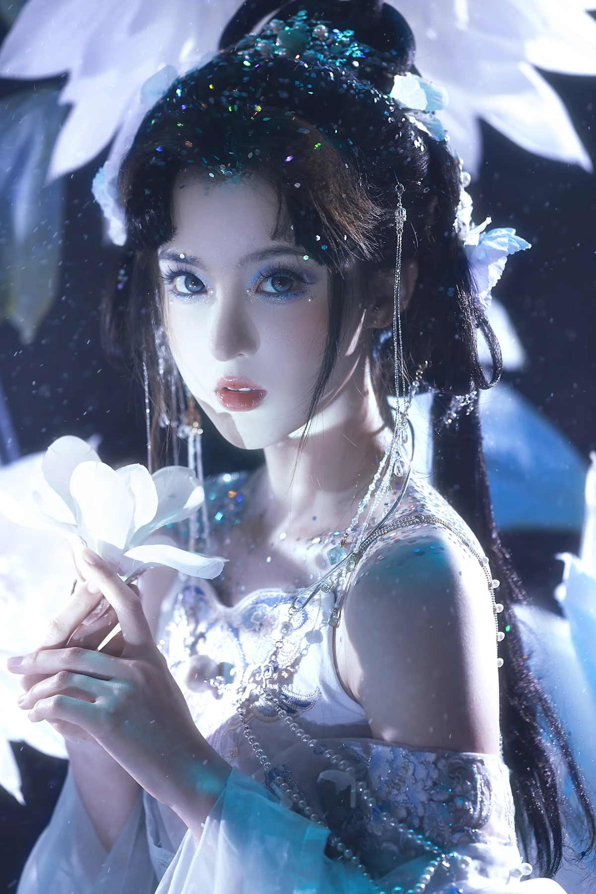 [艺图语] 2023.01.31 Vol.2938 月影 天晴后的樱花花#[22P]-4