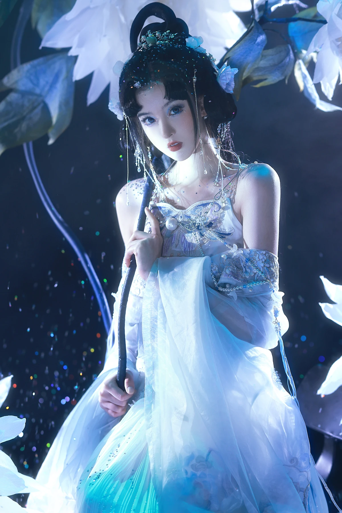 [艺图语] 2023.01.31 Vol.2938 月影 天晴后的樱花花#[22P]-5