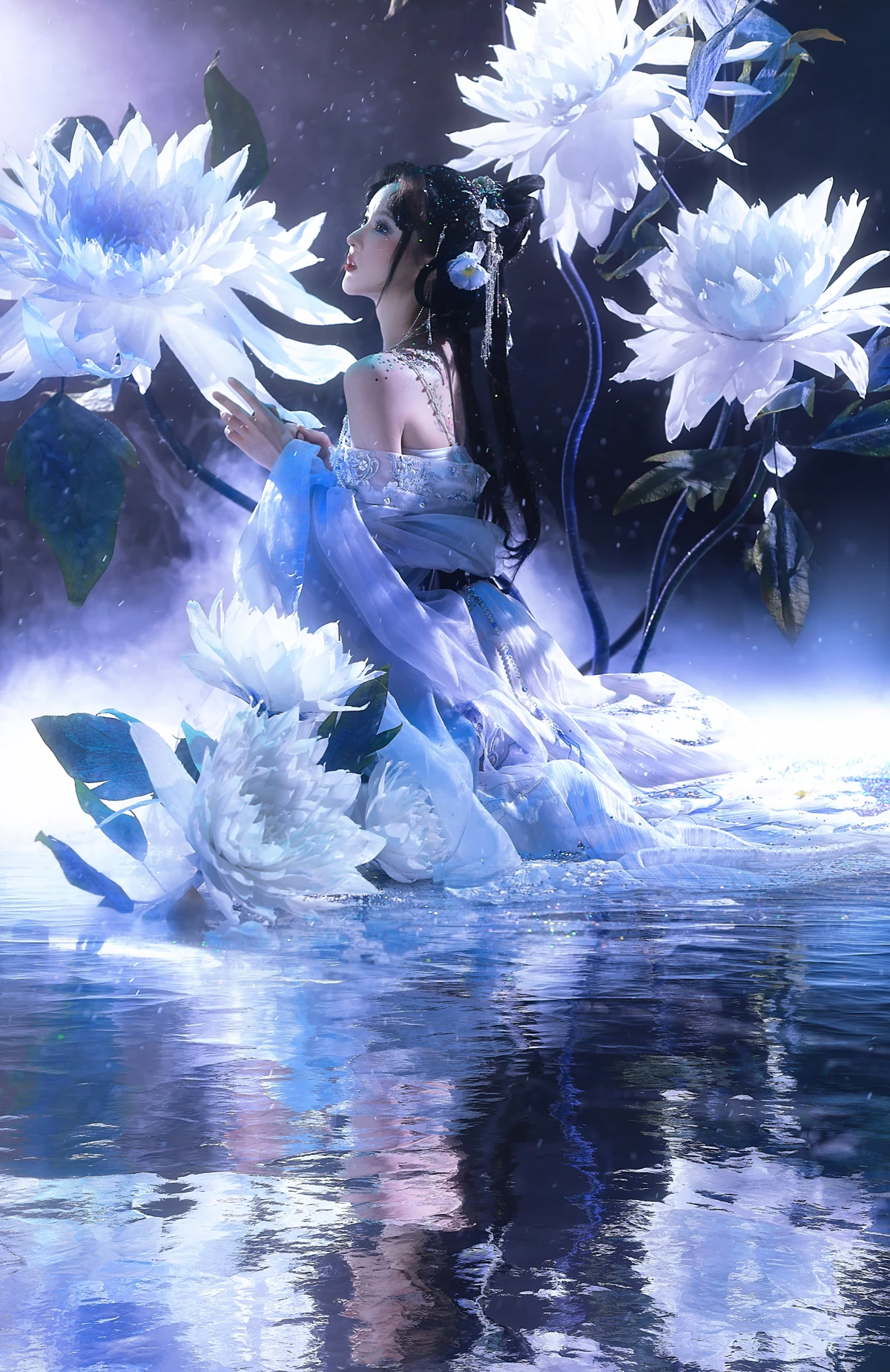 [艺图语] 2023.01.31 Vol.2938 月影 天晴后的樱花花#[22P]-7