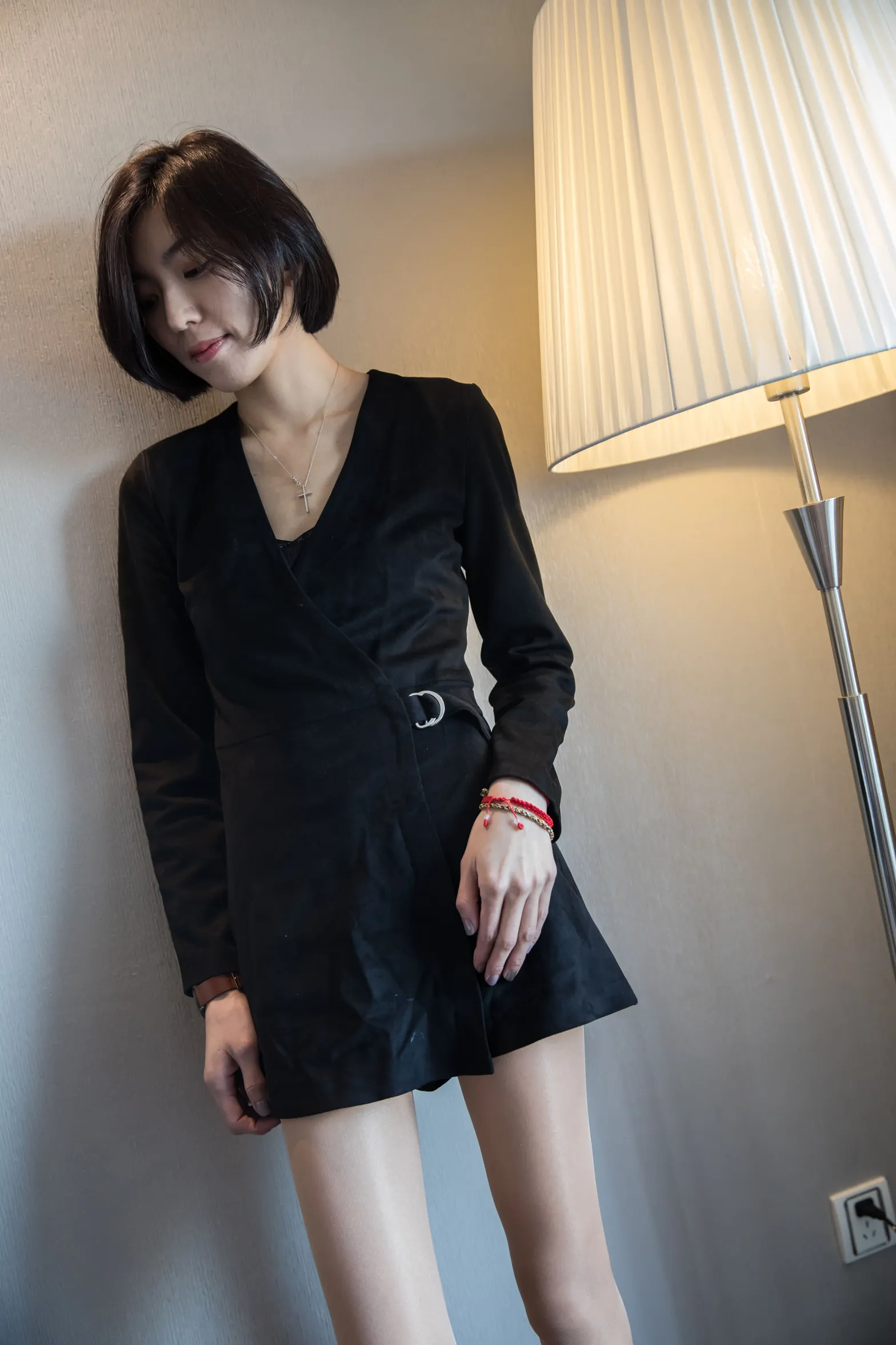[爱美足] NO.120 酒店骨感美女肉丝高跟 街拍#[88P]-10