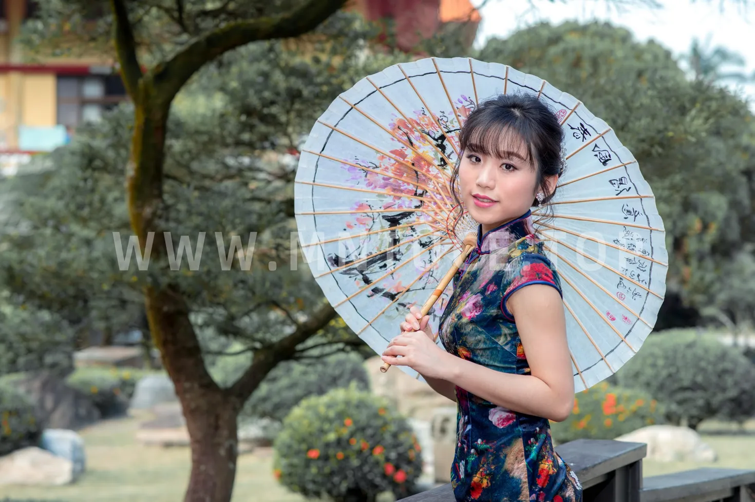 [爱美足] NO.194 余宸 短旗袍高跟美腿 街拍#[105P]-5