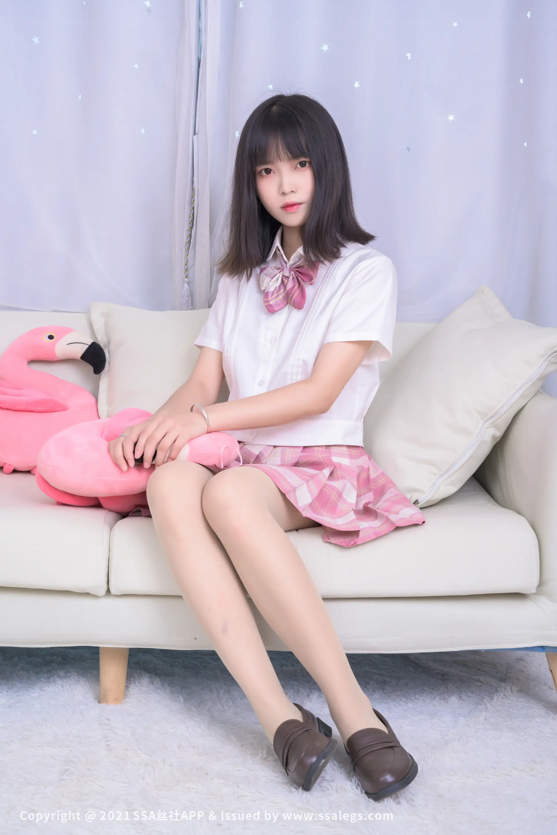 [爱美足] NO.700 模特丹丹的肉丝袜美脚(上) 丝社#[106P]-1