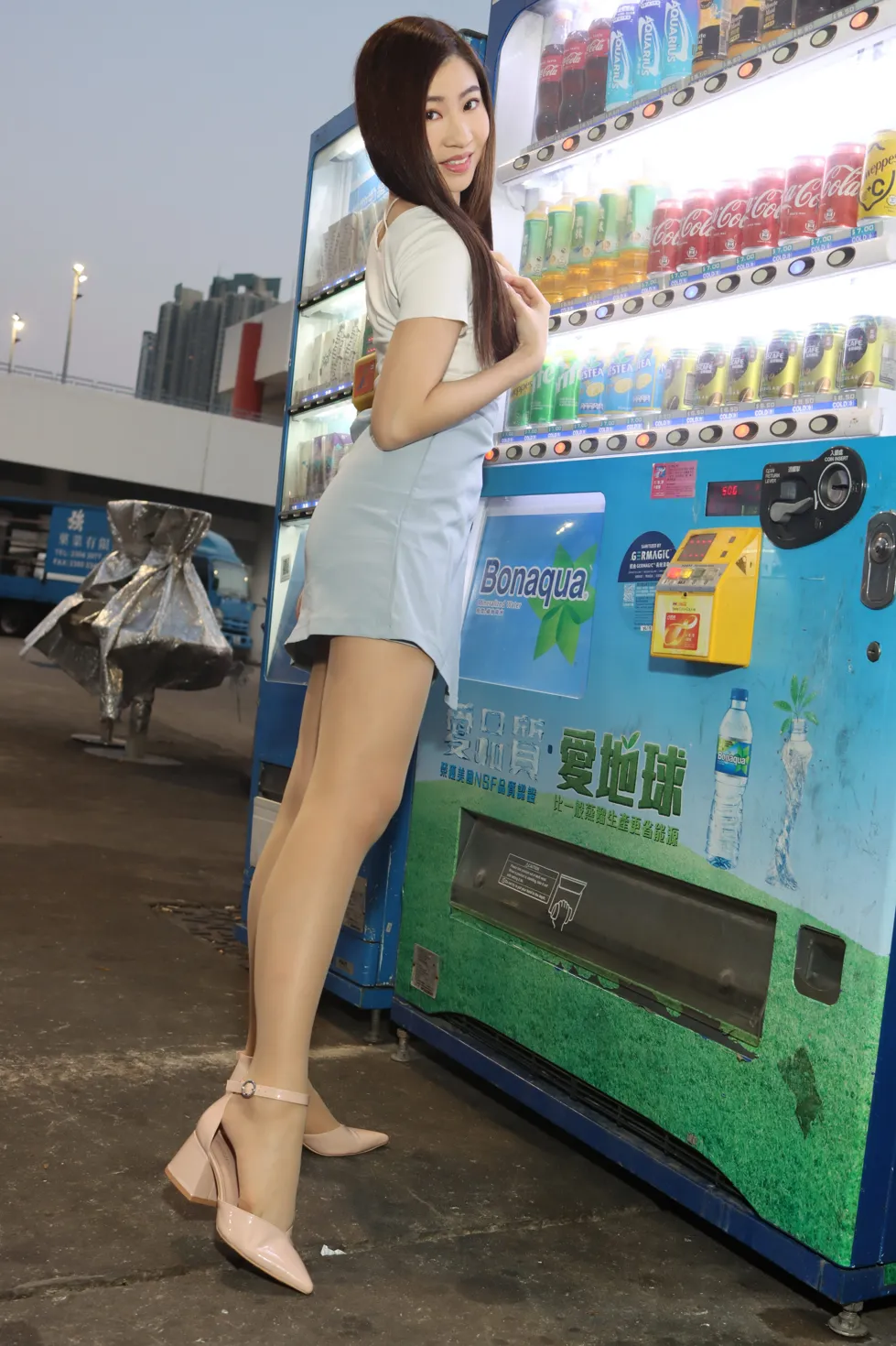 [爱美足] NO.198 梓萱 短裙丝袜涼高美腿 街拍#[80P]-2