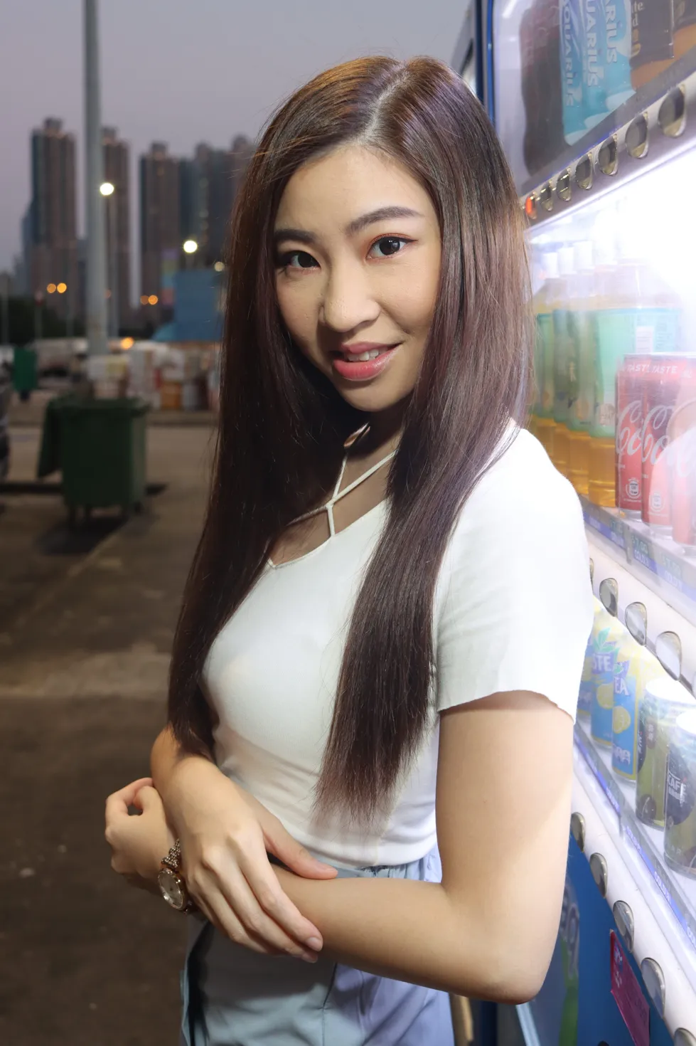 [爱美足] NO.198 梓萱 短裙丝袜涼高美腿 街拍#[80P]-8