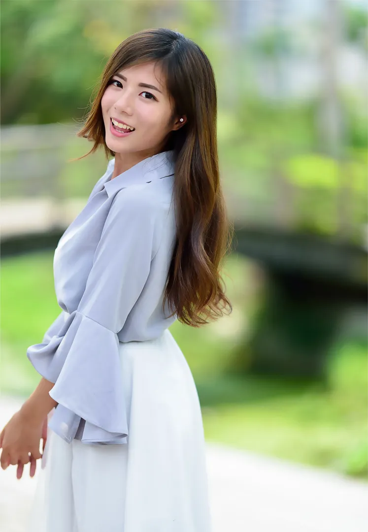 [爱美足] NO.145 方唯真 飘逸长裙涼高美腿 街拍#[105P]-6