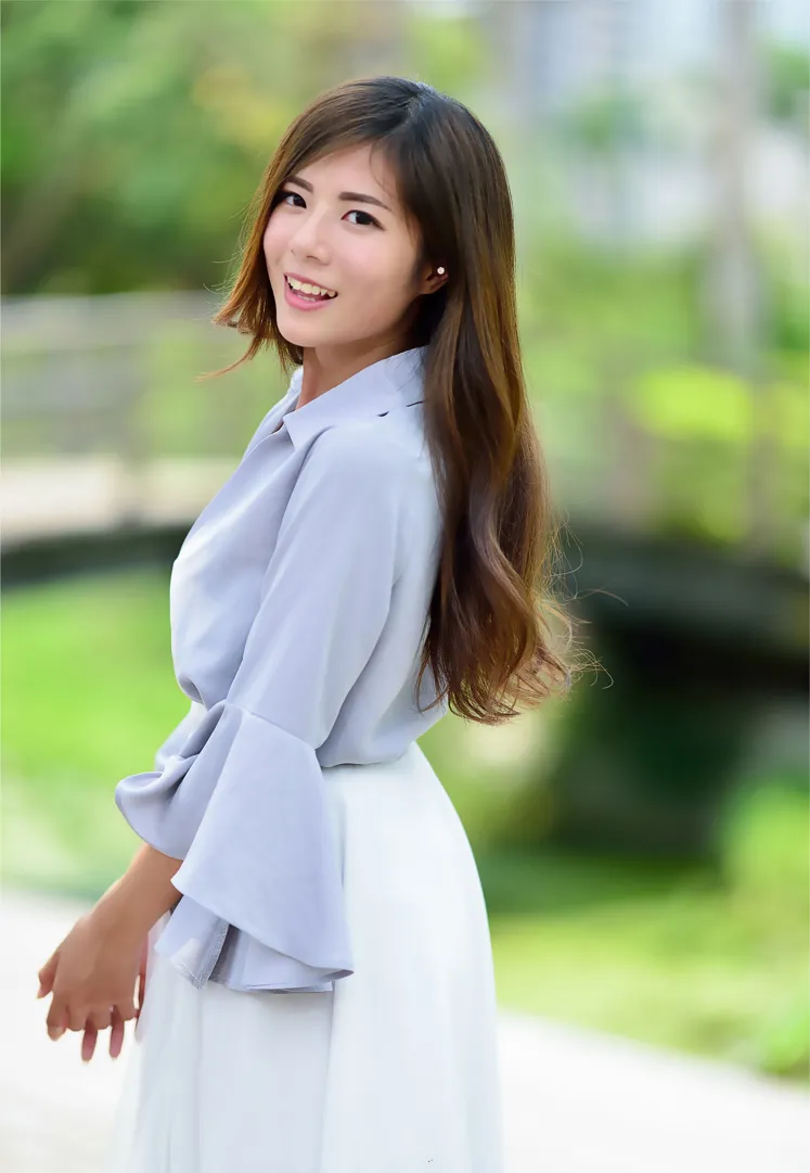 [爱美足] NO.145 方唯真 飘逸长裙涼高美腿 街拍#[105P]-7