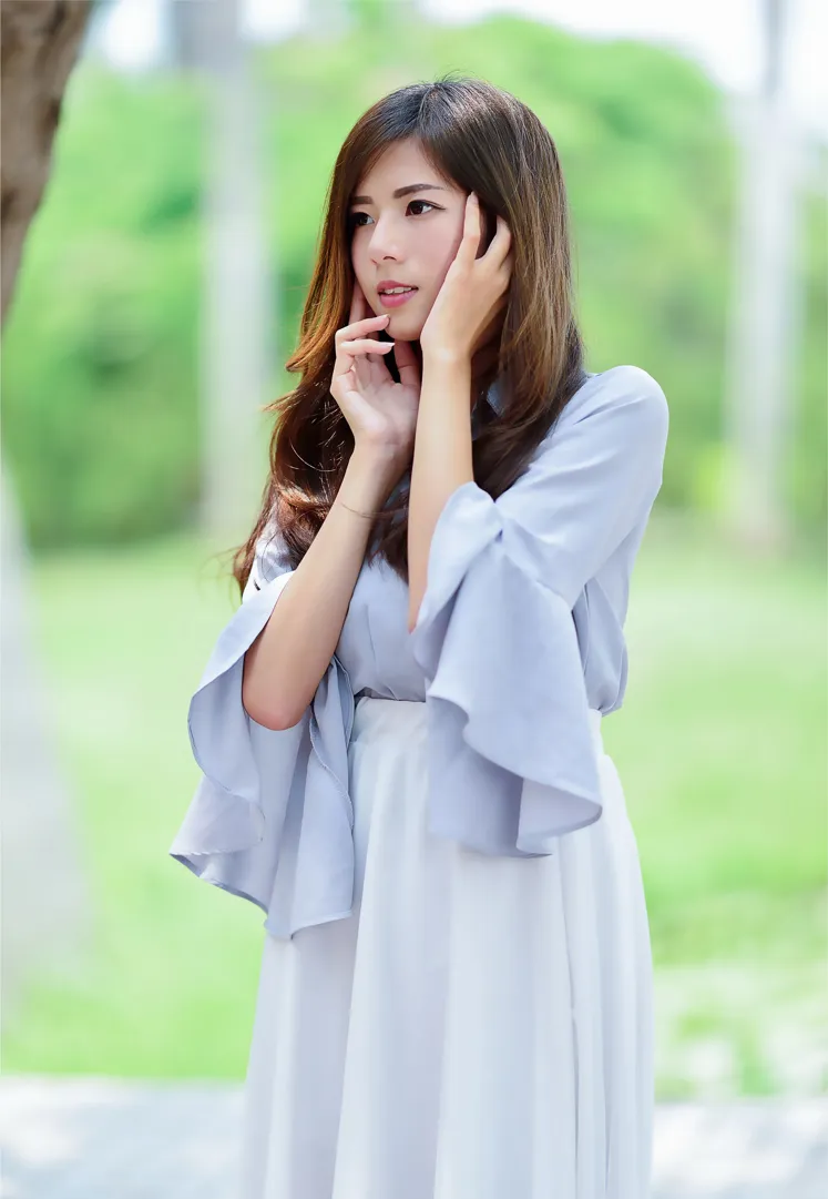 [爱美足] NO.145 方唯真 飘逸长裙涼高美腿 街拍#[105P]-2