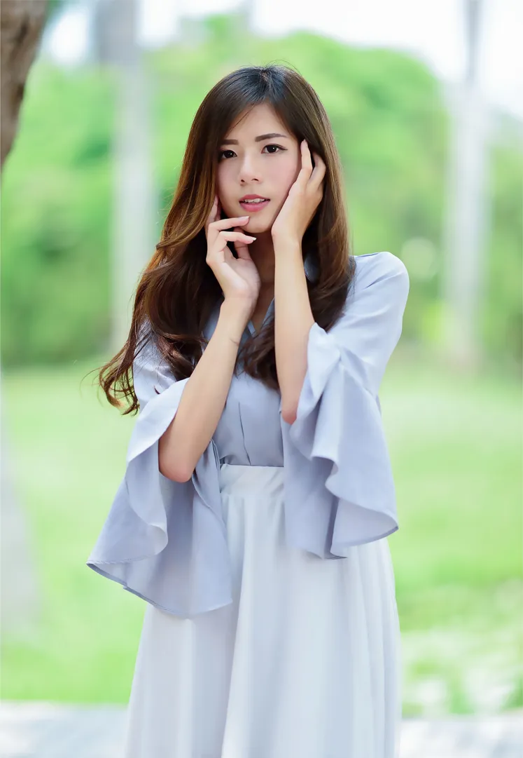 [爱美足] NO.145 方唯真 飘逸长裙涼高美腿 街拍#[105P]-4