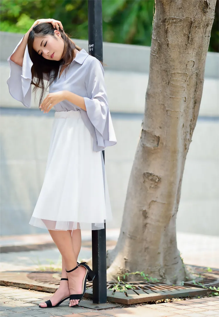 [爱美足] NO.145 方唯真 飘逸长裙涼高美腿 街拍#[105P]-3