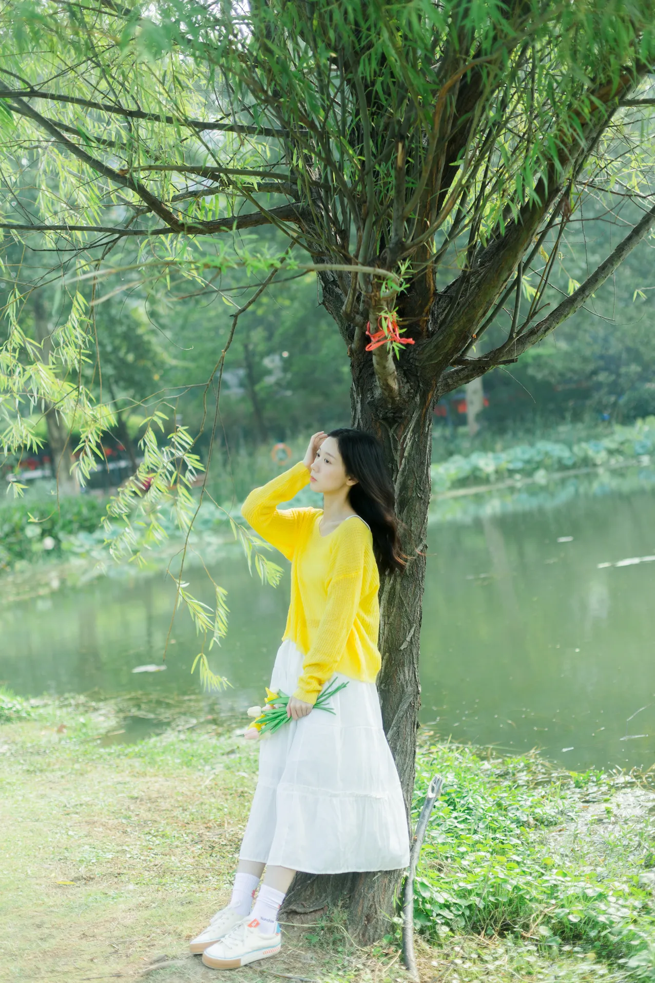 [艺图语] 2022.11.26 Vol.2532 – 秋风轻轻 饲猫少女-#[38P]-2