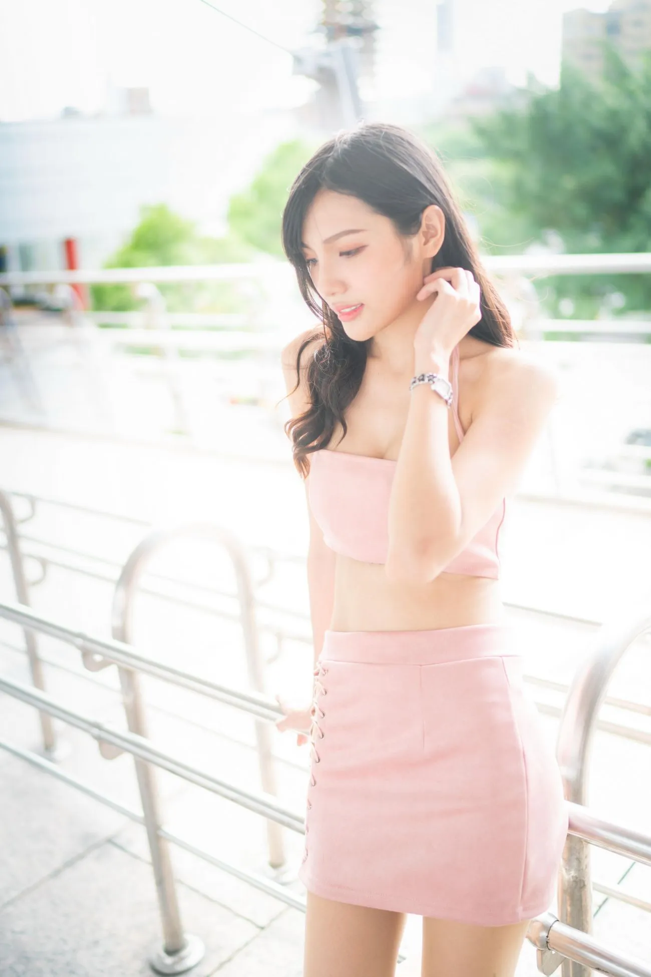 [爱美足] NO.226 Bao 丝袜高跟美腿外拍2 街拍#[99P]-7