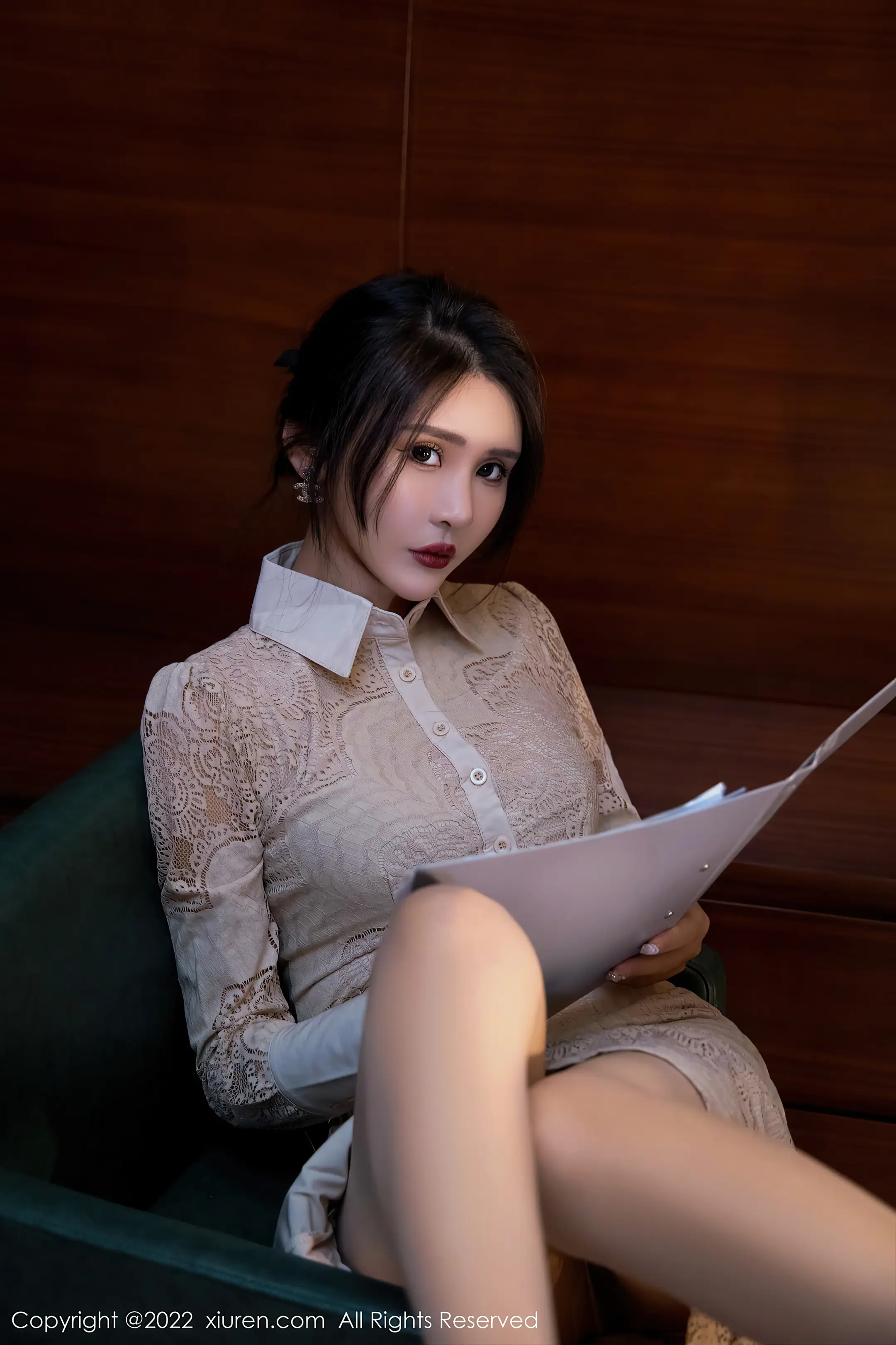 [秀人网] 2022.04.15 – NO.4874 Emily尹菲#[65P]-1