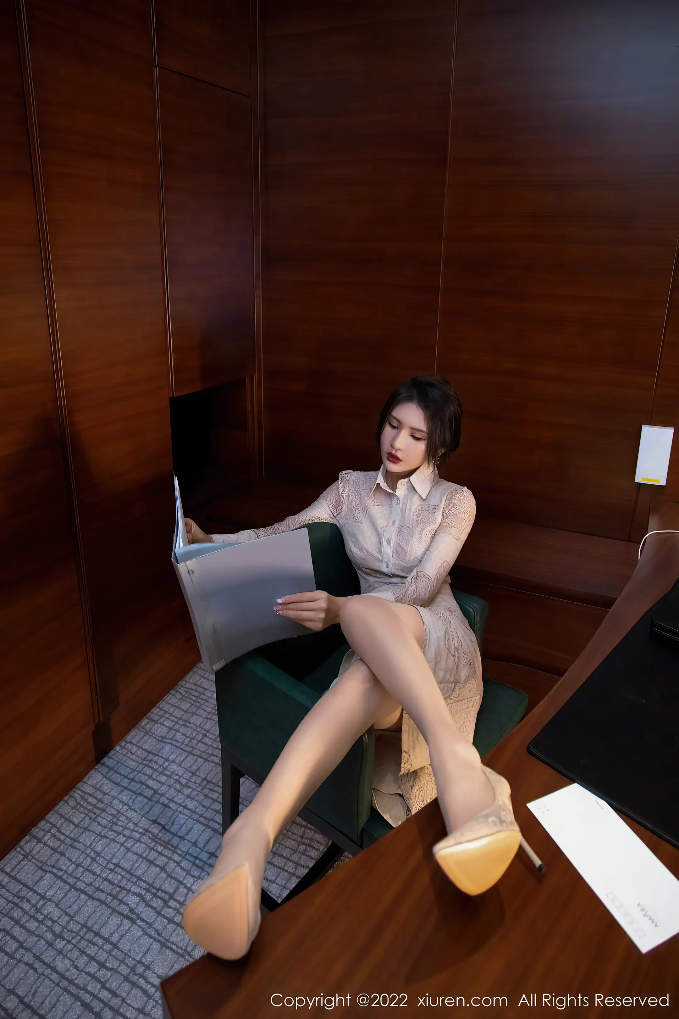 [秀人网] 2022.04.15 – NO.4874 Emily尹菲#[65P]-9