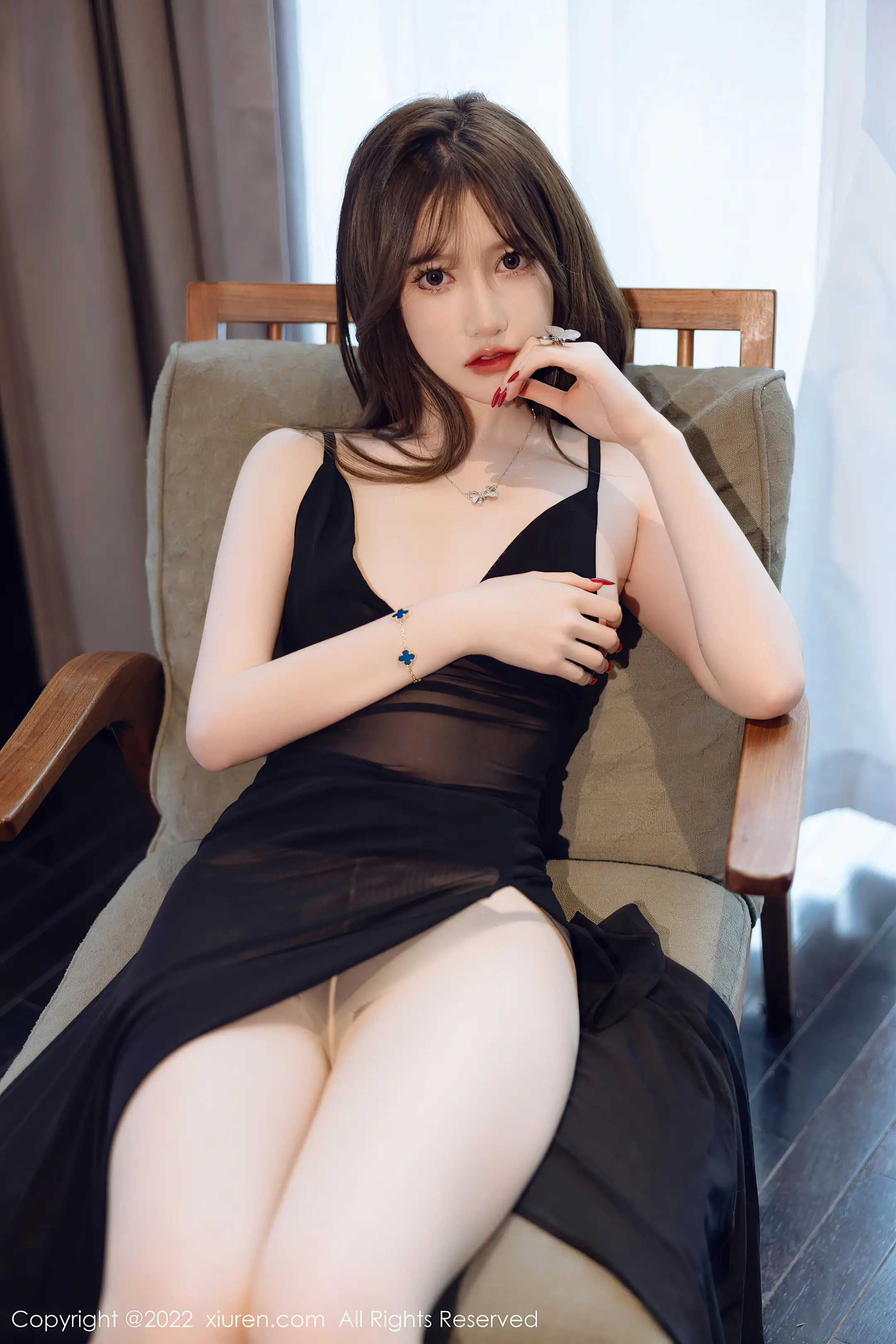 [秀人网] 2022.01.13 – NO.4460 美桃酱#[58P]-8