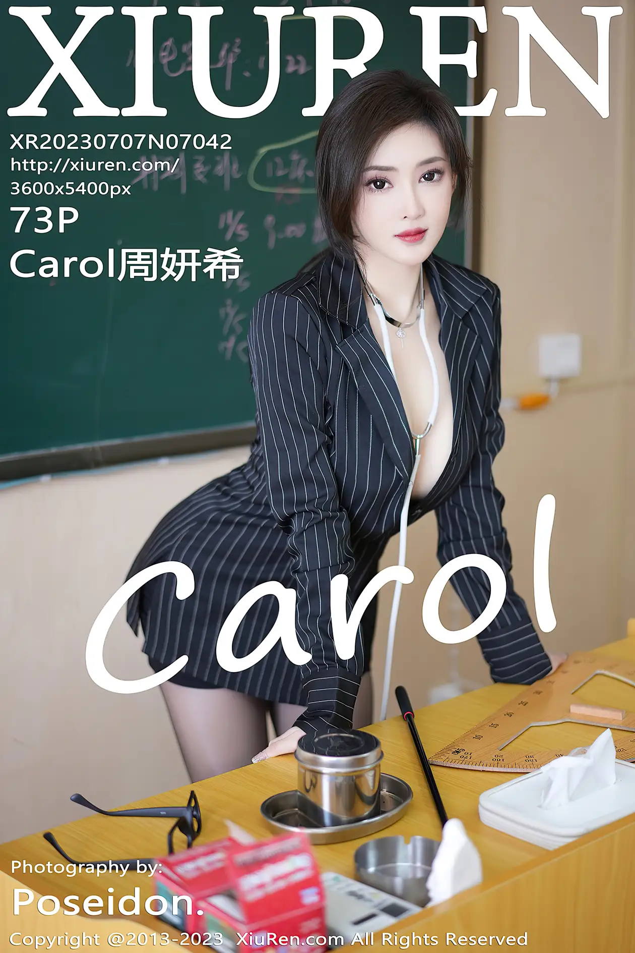 [秀人网] 2023.07.07 NO.7042 Carol周妍希#[74P]-1