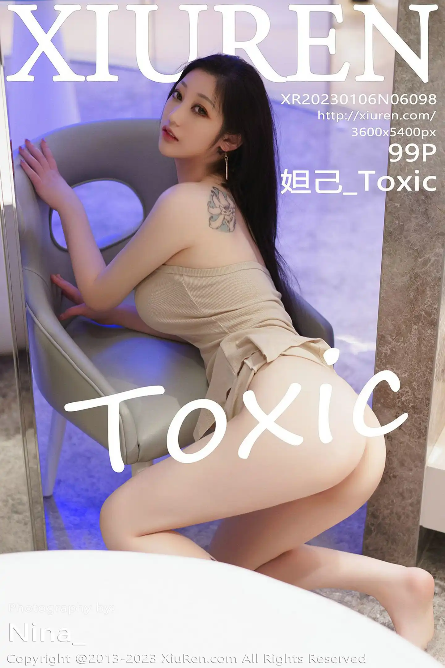 [秀人网] 2023.01.06 NO.6098 妲己_Toxic#[100P]-1