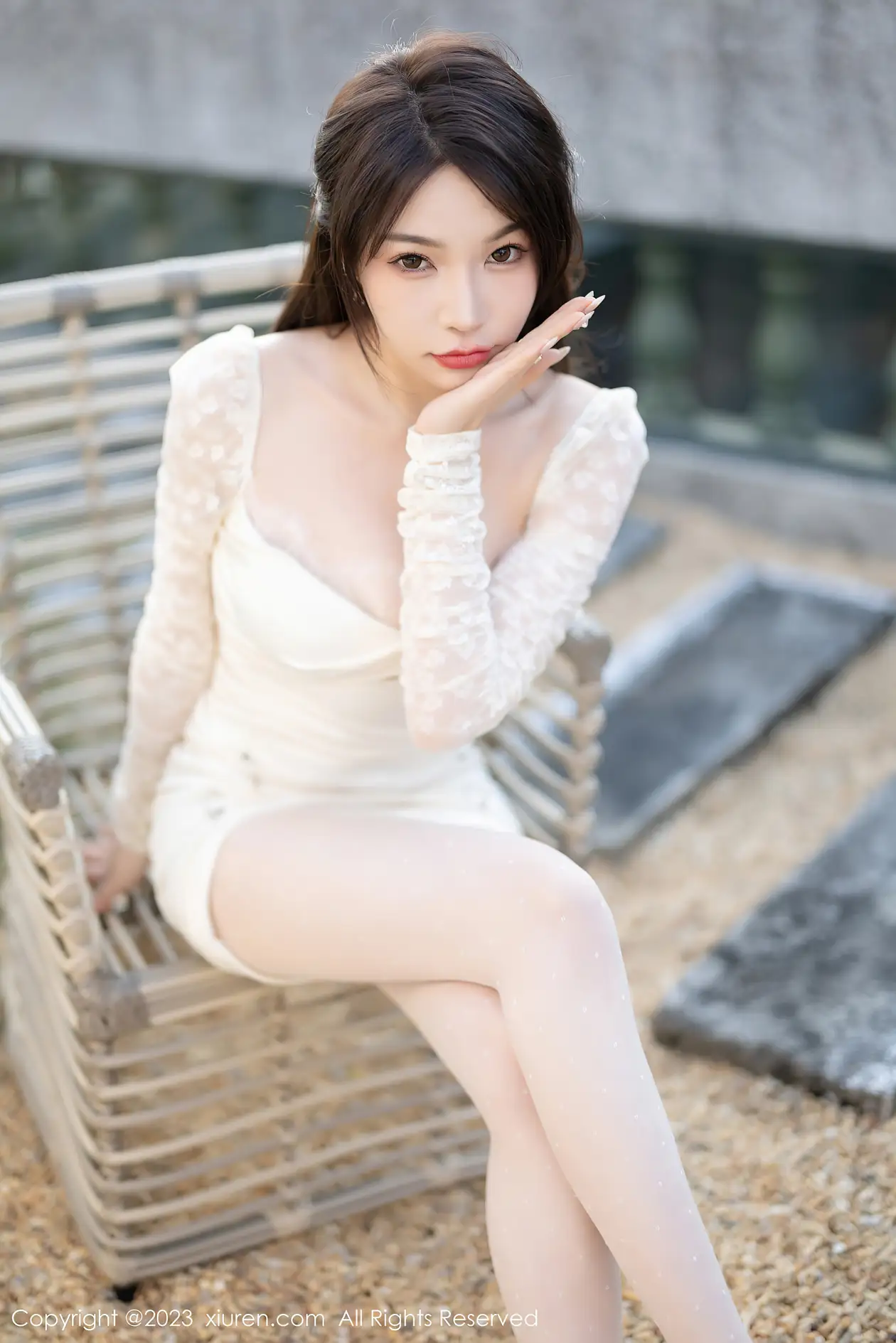 [秀人网] 2023.04.21 NO.6616 徐莉芝Booty#[88P]-8