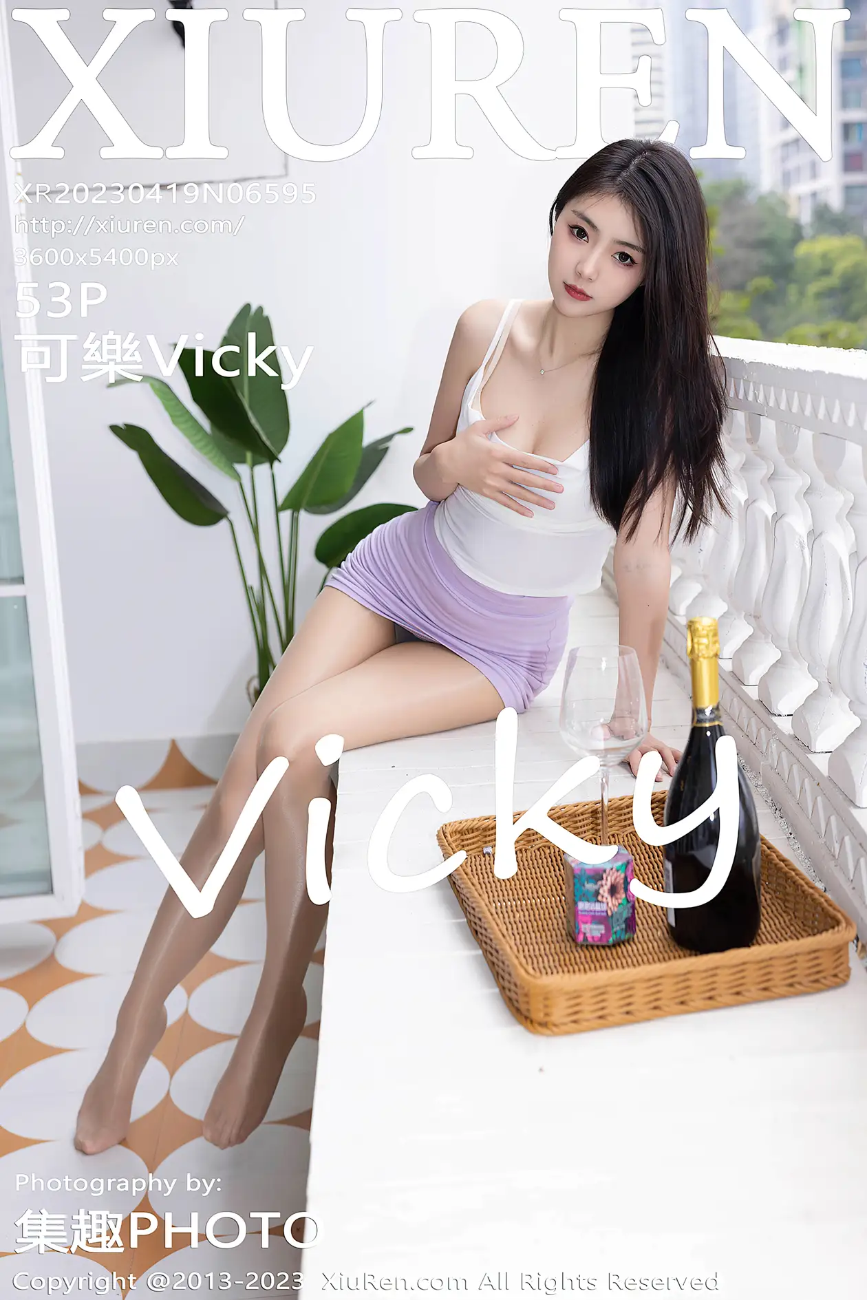[秀人网] 2023.04.19 NO.6595 可樂Vicky#[54P]-1