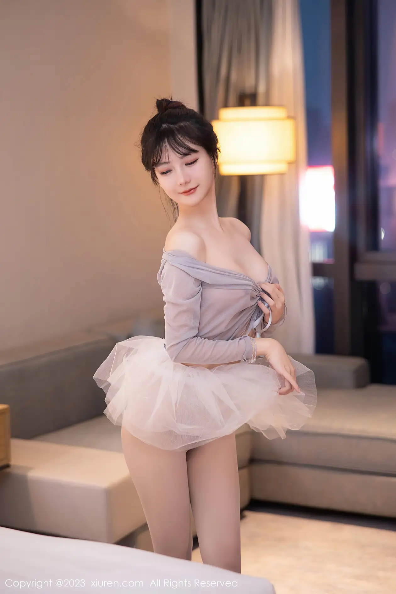 [秀人网] 2023.04.18 NO.6592 谢小蒽#[92P]-8