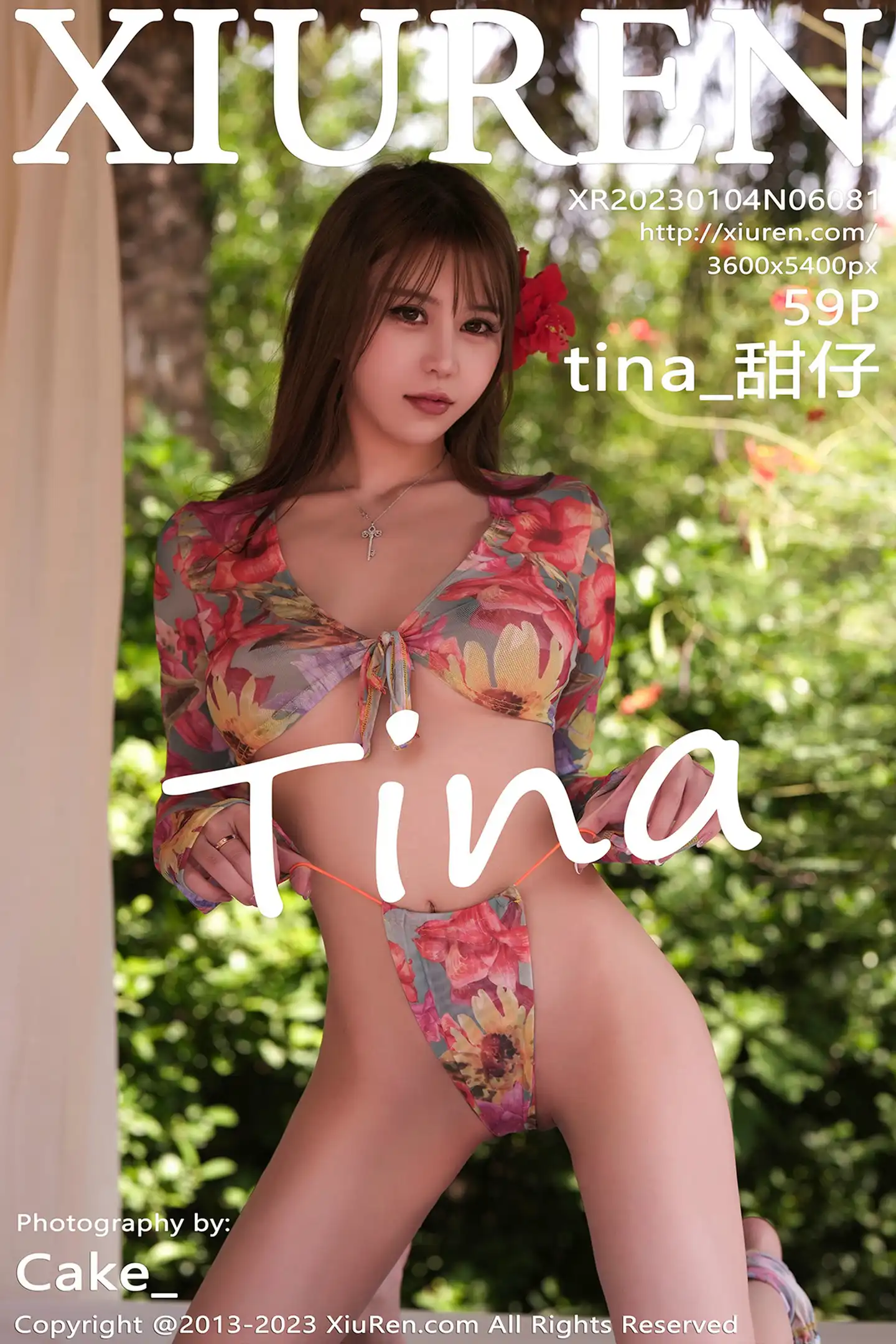 [秀人网] 2023.01.04 NO.6081 tina_甜仔#[60P]-1