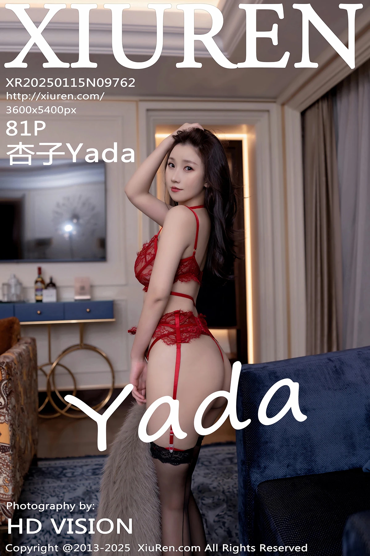 [秀人网] 2025.01.15 No.9762 杏子Yada#[82P]-1