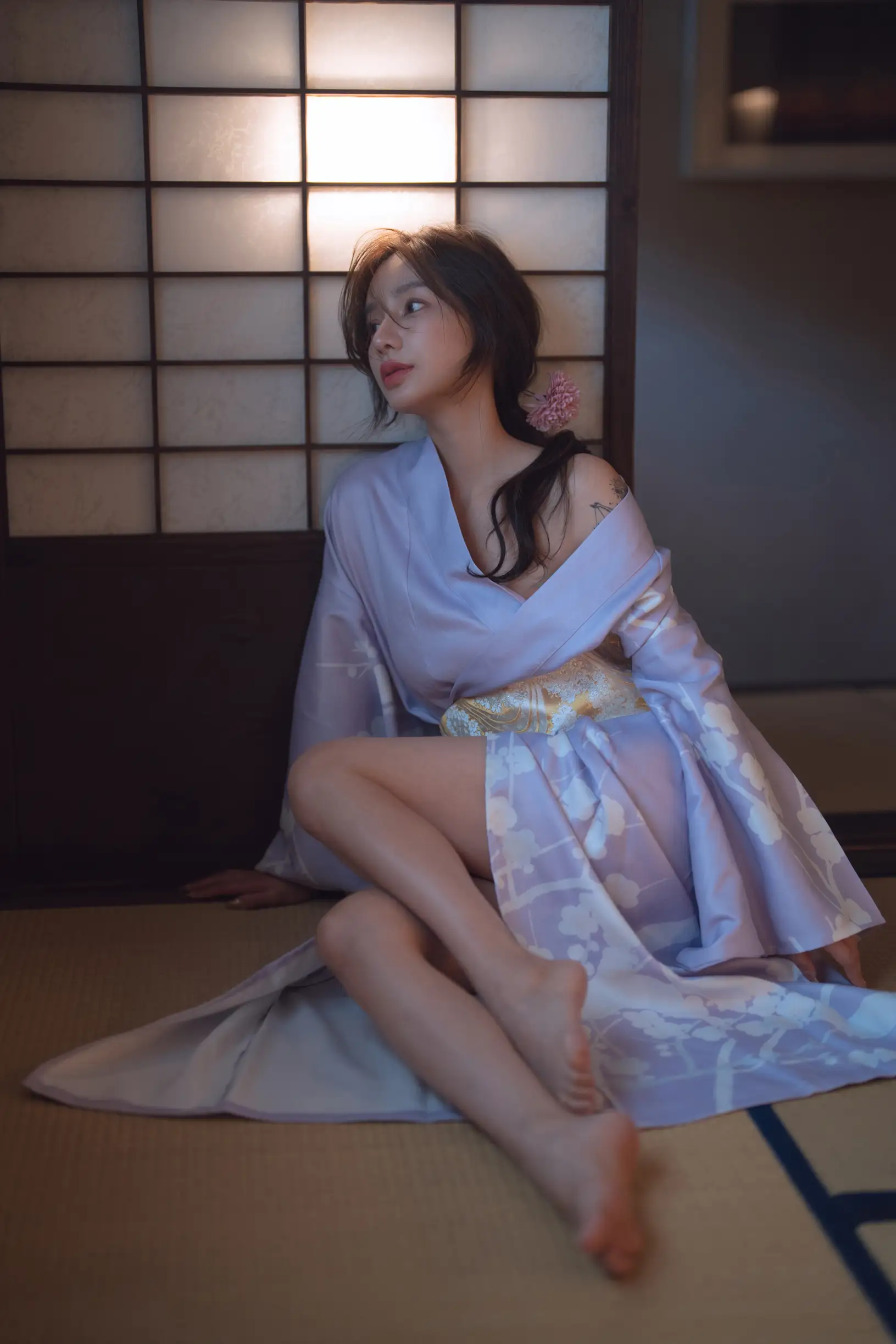 [艺图语] 2022.07.11 Vol.1444 – 轻私纯欲和服写真 姝雯同学#[61P]-10