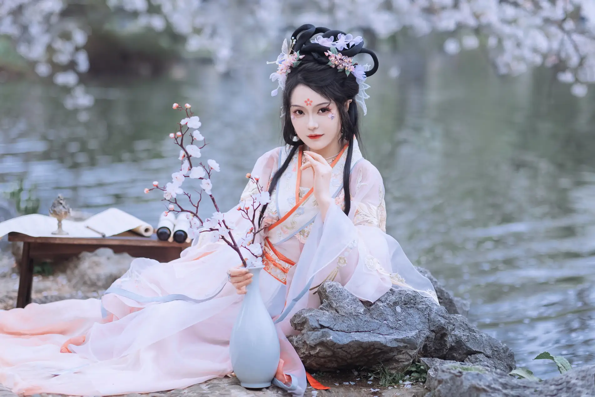[艺图语] 2022.06.24 Vol.1273 – 初春赏樱 璐璐haley#[43P]-5