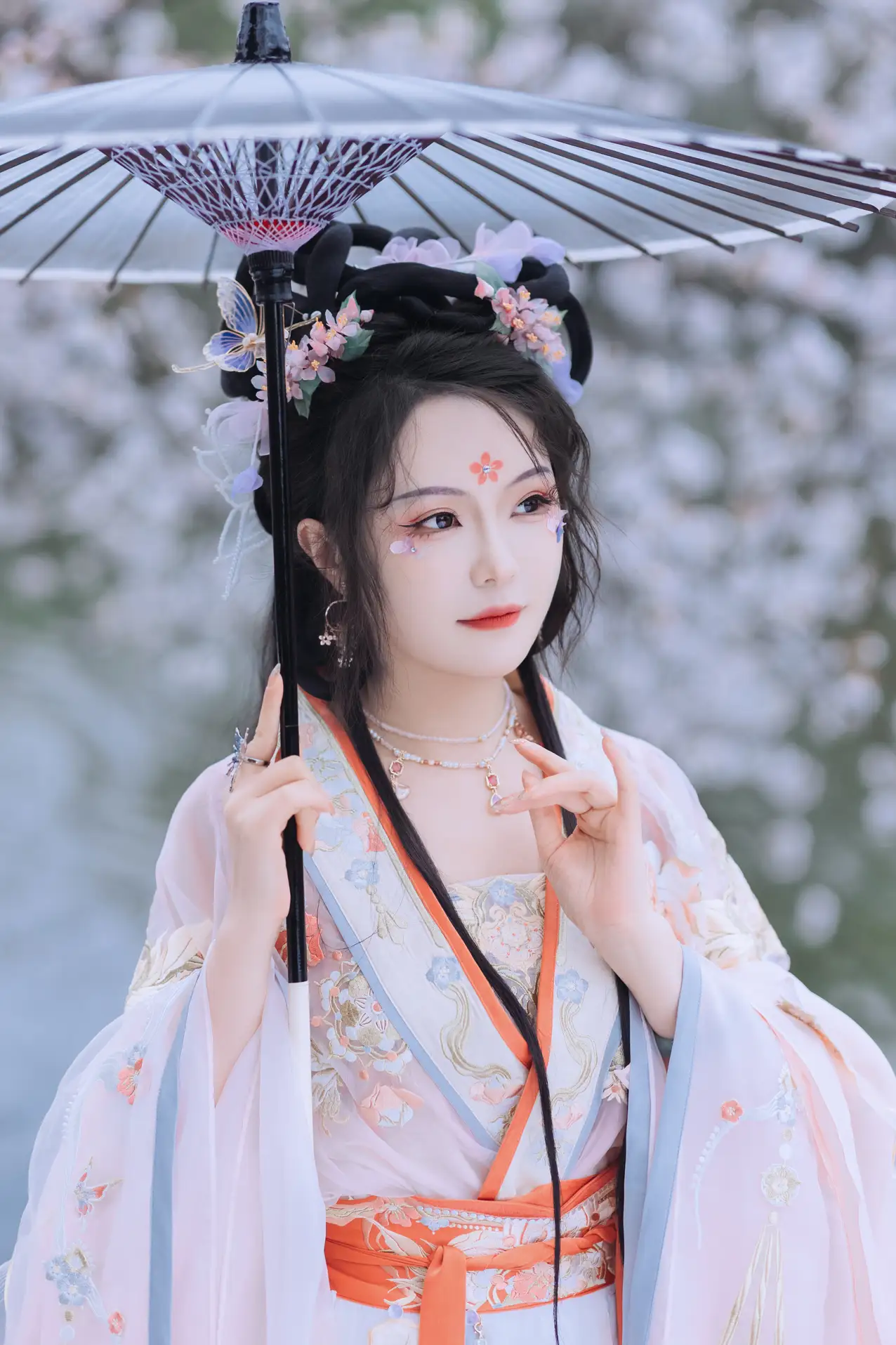 [艺图语] 2022.06.24 Vol.1273 – 初春赏樱 璐璐haley#[43P]-9