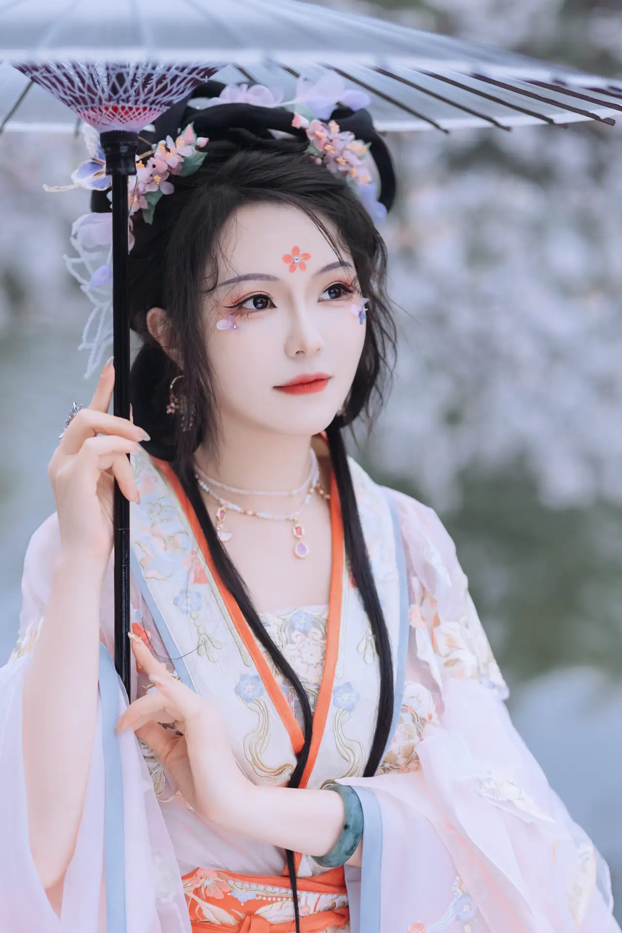 [艺图语] 2022.06.24 Vol.1273 – 初春赏樱 璐璐haley#[43P]-1